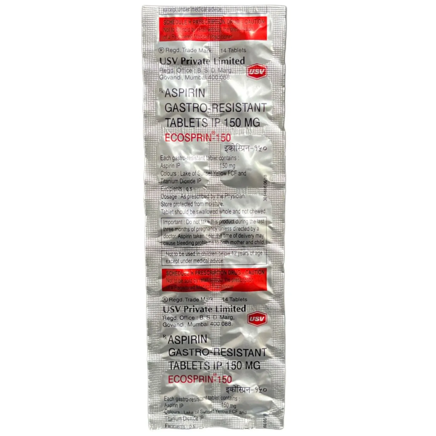 Ecosprin 150 Tablet product image