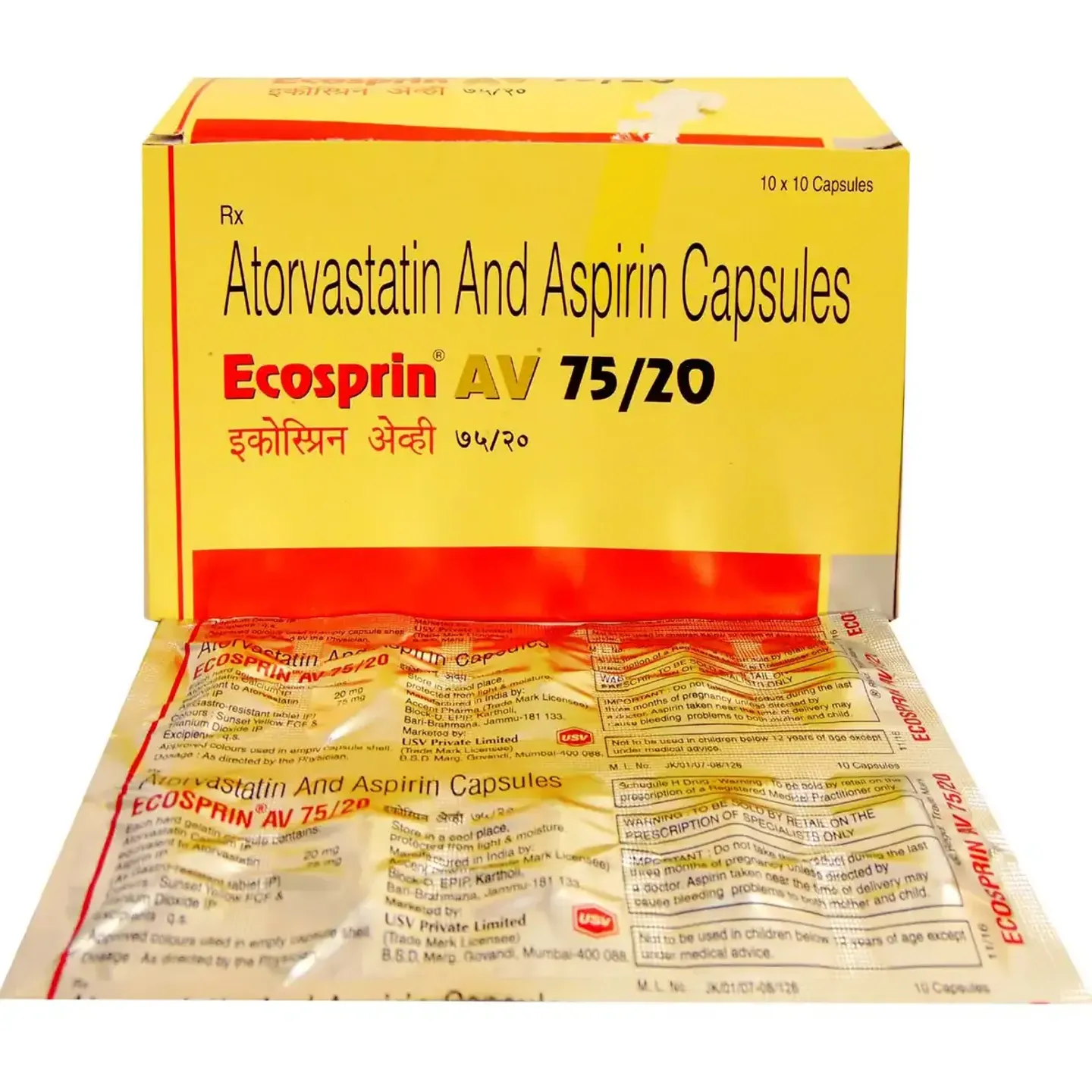 Ecosprin Av 75/20 Capsule product image