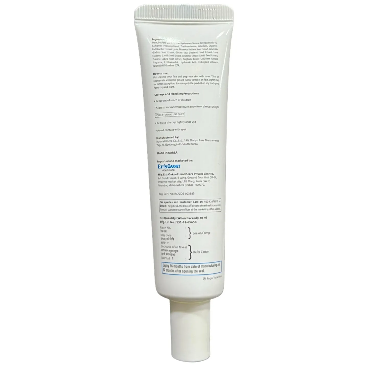Efatop Hydra Gel 30ml product image