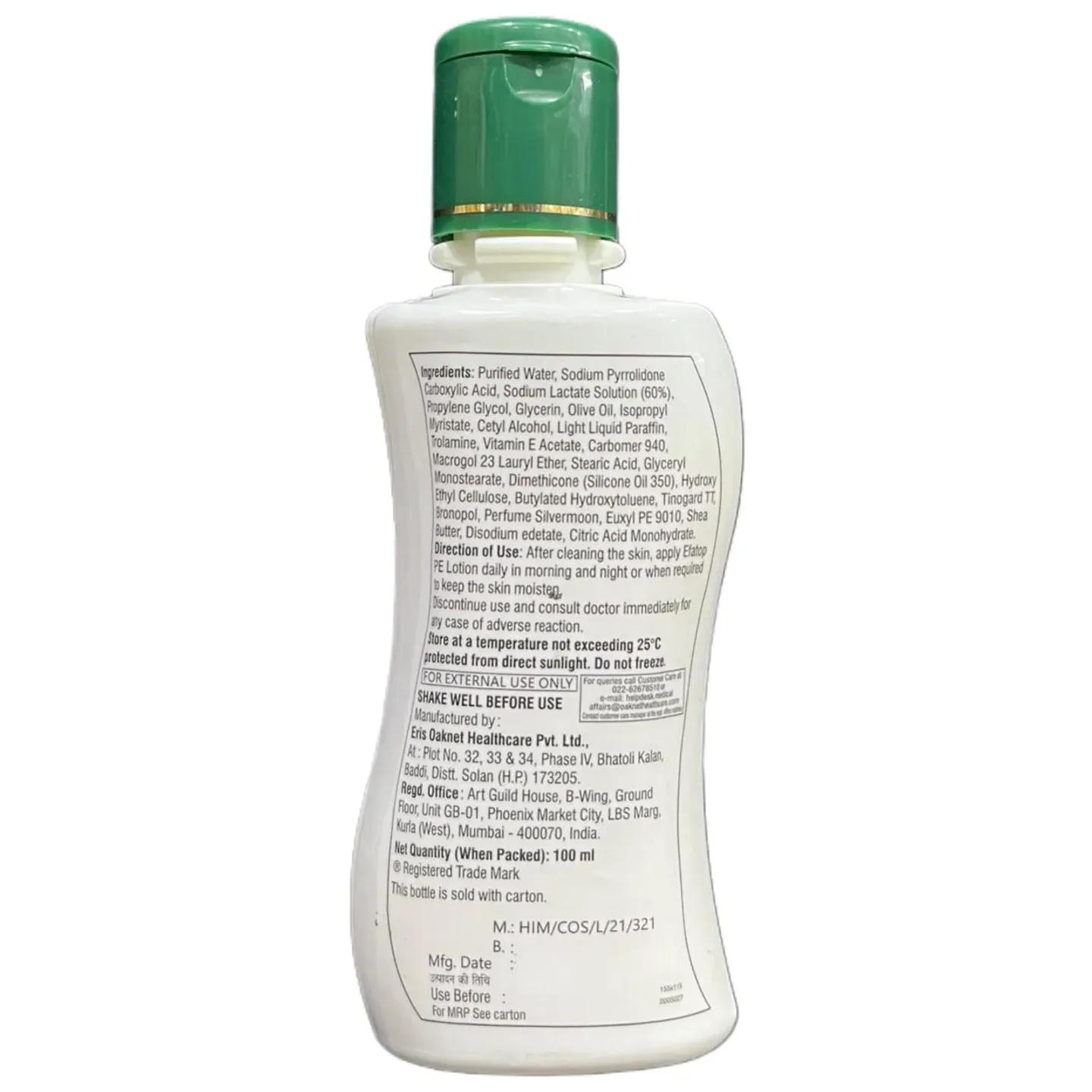 Efatop Pe Lotion 100ml product image