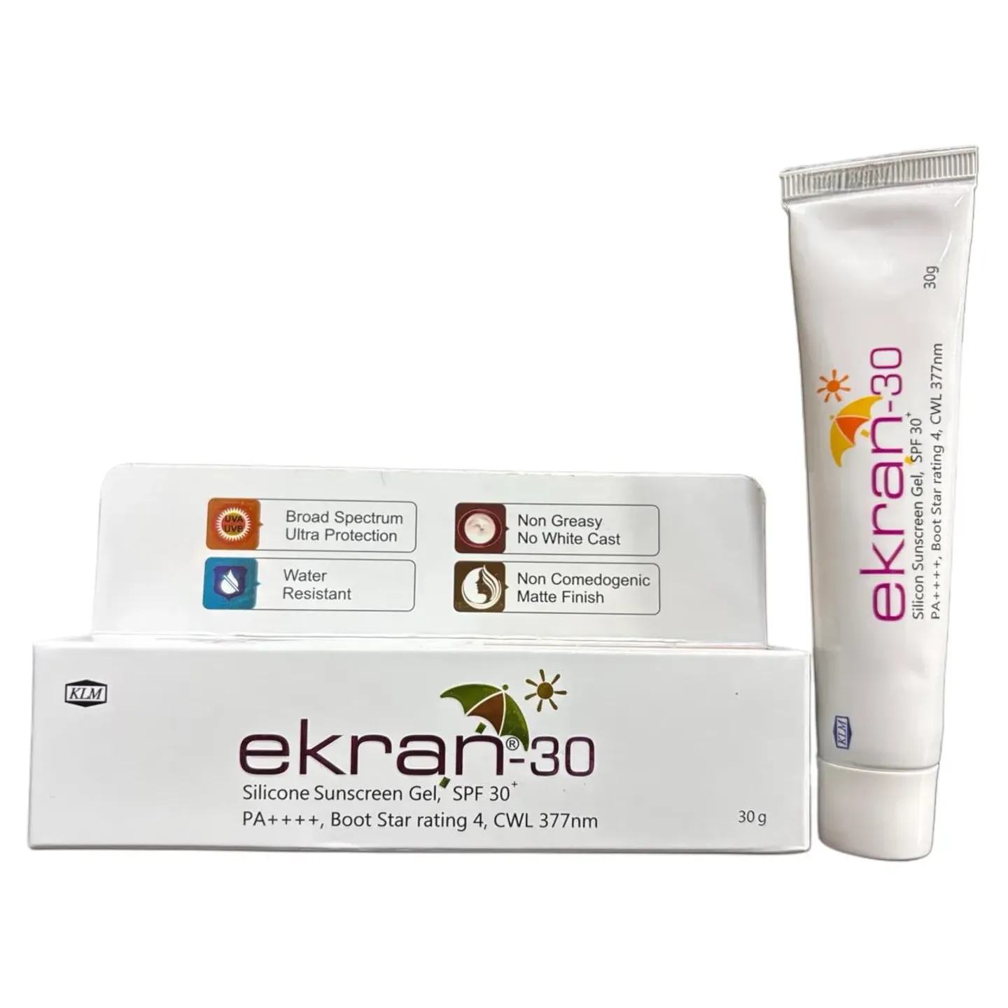 Ekran 30 Silicone Sunscreen Spf 30+ Gel product image