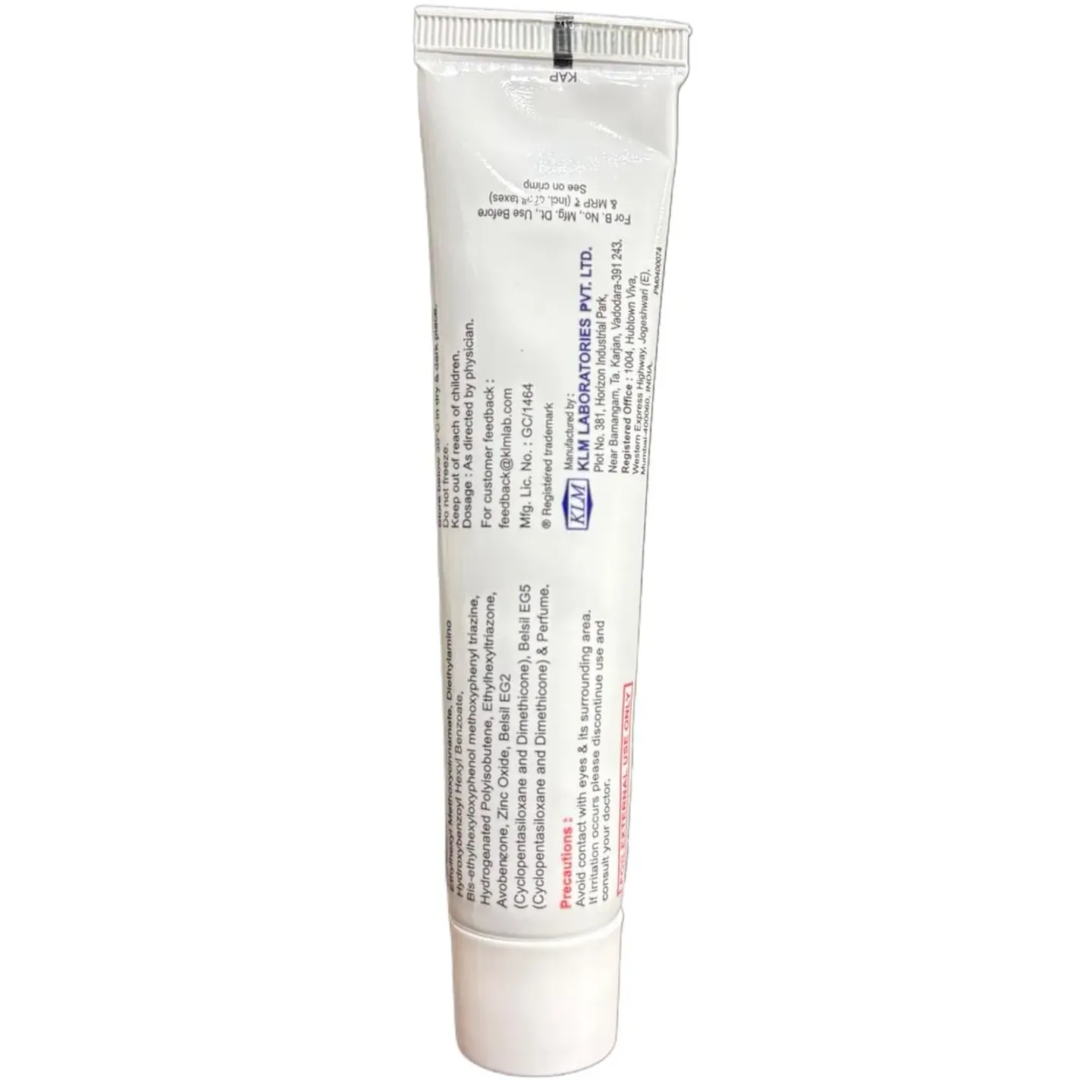 Ekran 30 Silicone Sunscreen Spf 30+ Gel product image