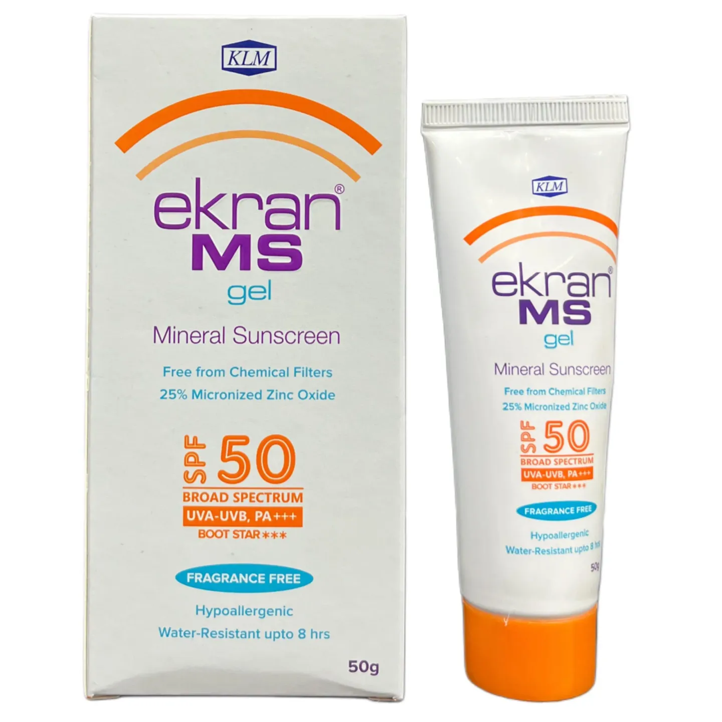 Ekran Ms Spf 50 Sunscreen Gel 50gm product image