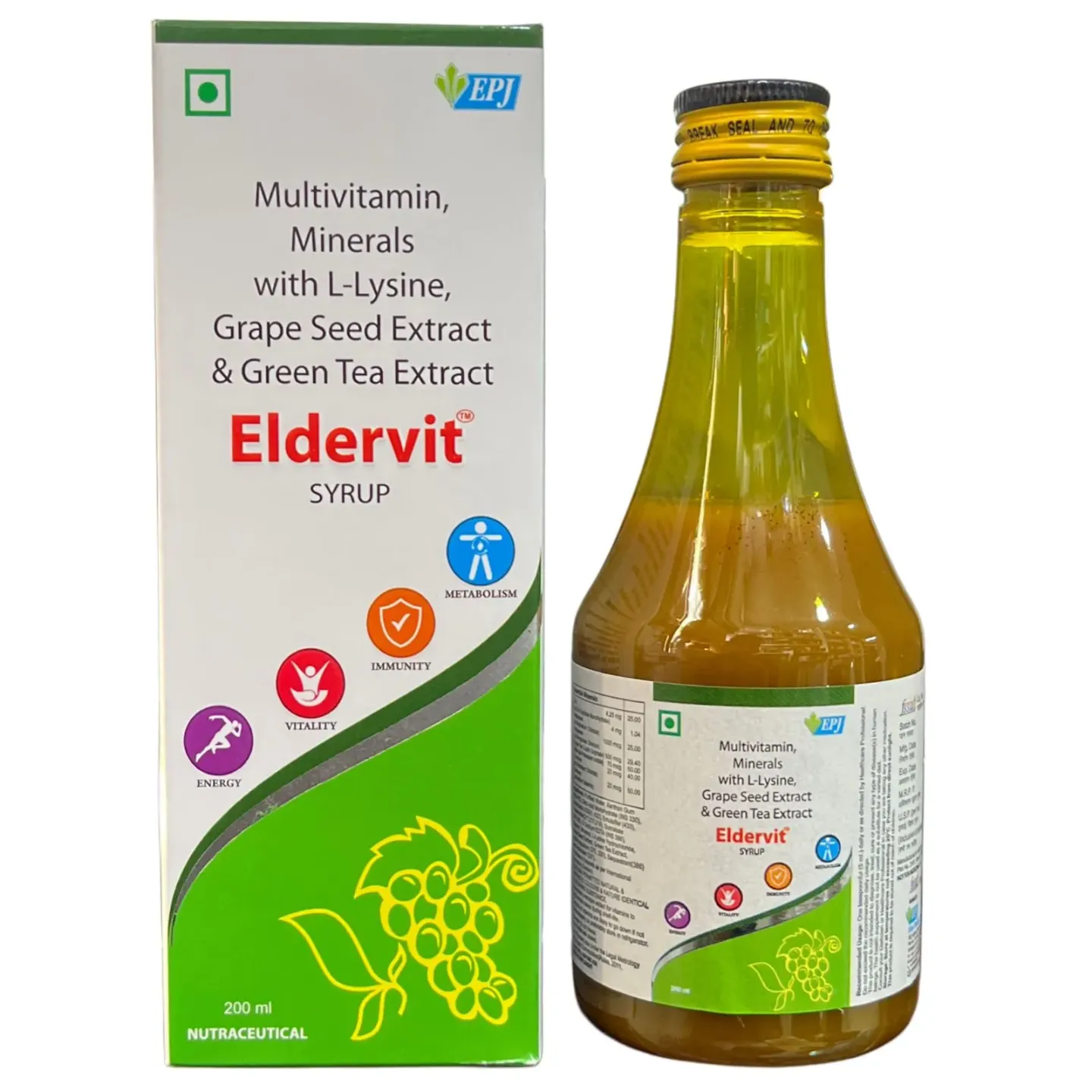 Eldervit Syrup 200ml product image