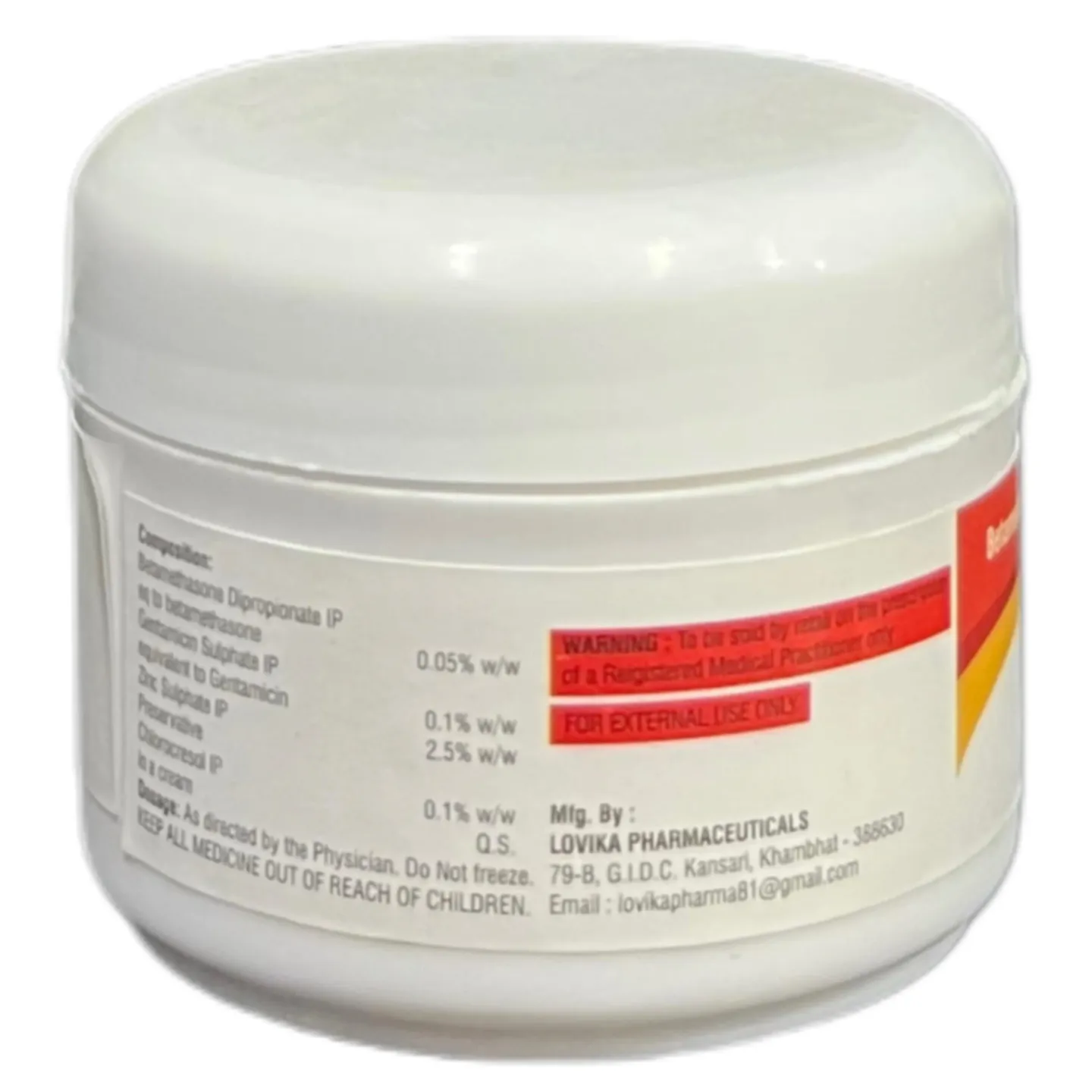 Elicos Gz Cream product image