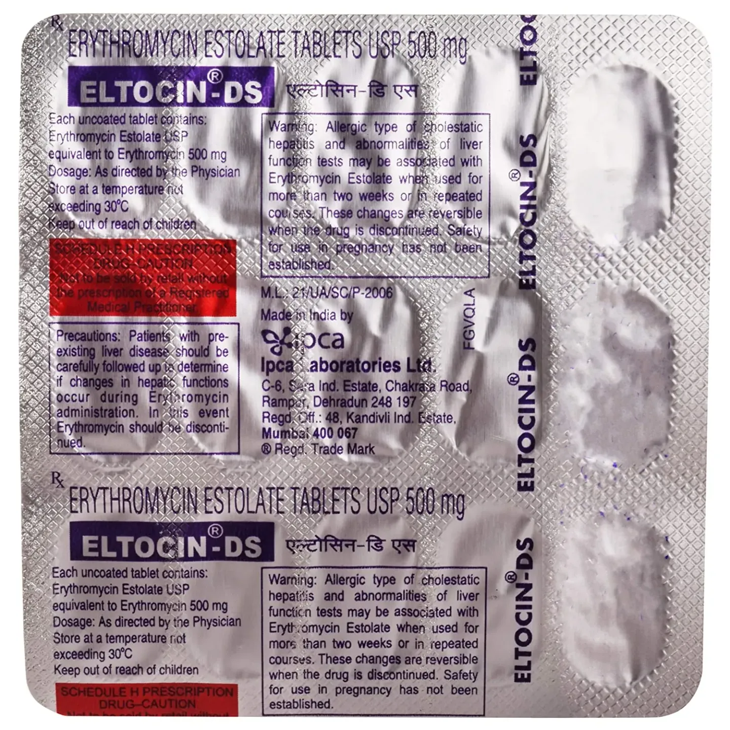 Eltocin Ds Tablet product image