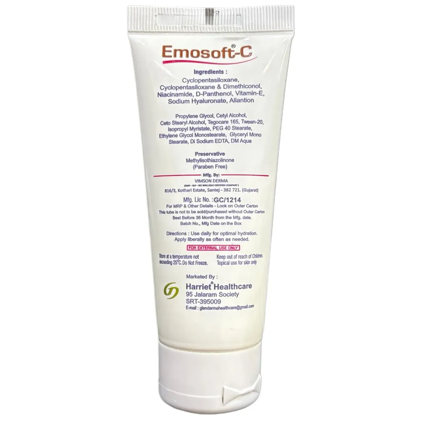 Emosoft C Cream product image