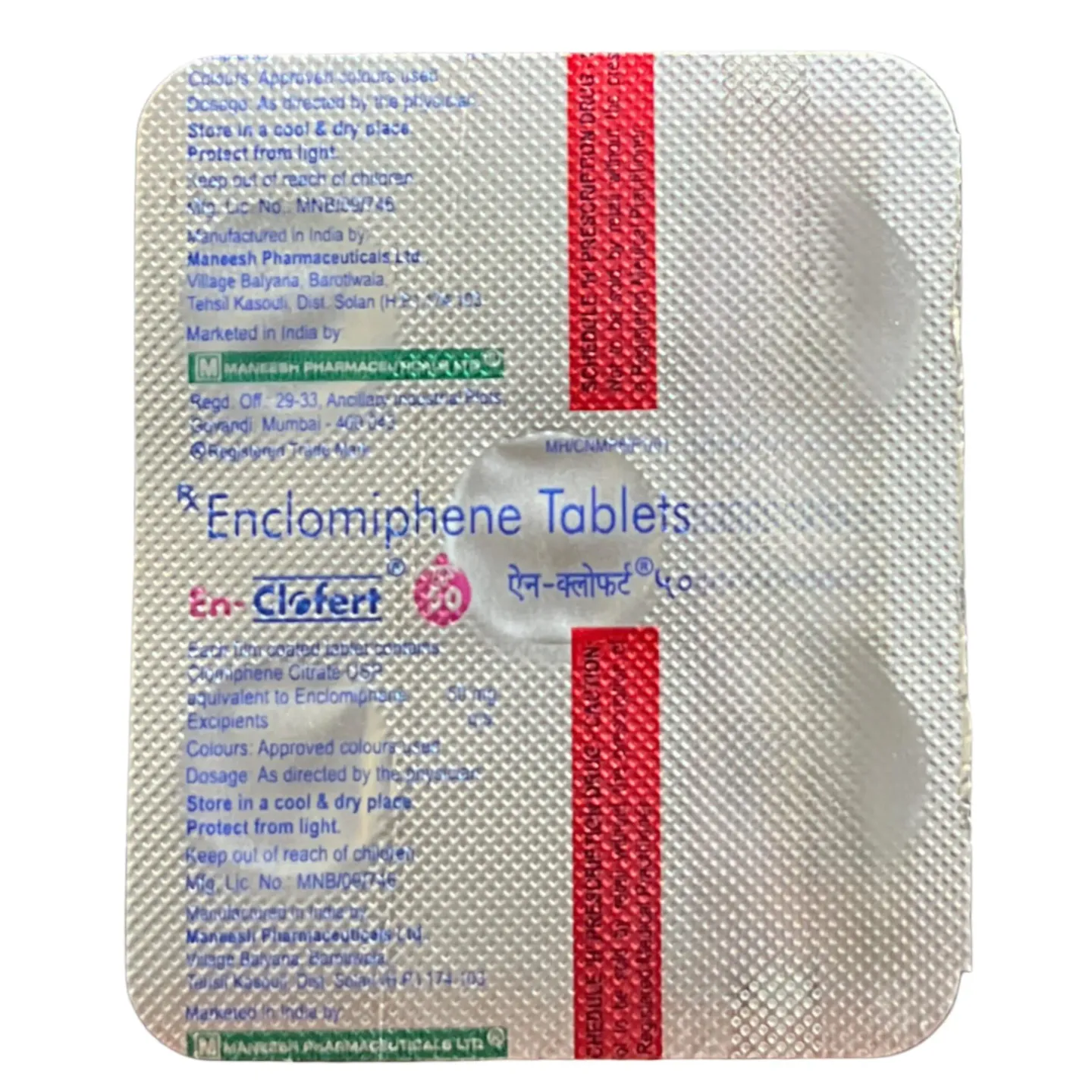 En Clofert 50 Tablet product image