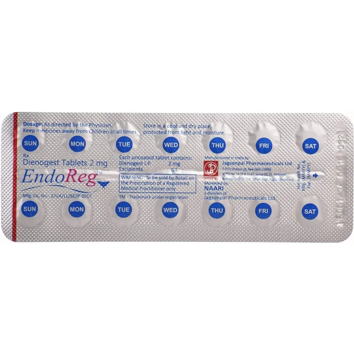Endoreg Tablet product image