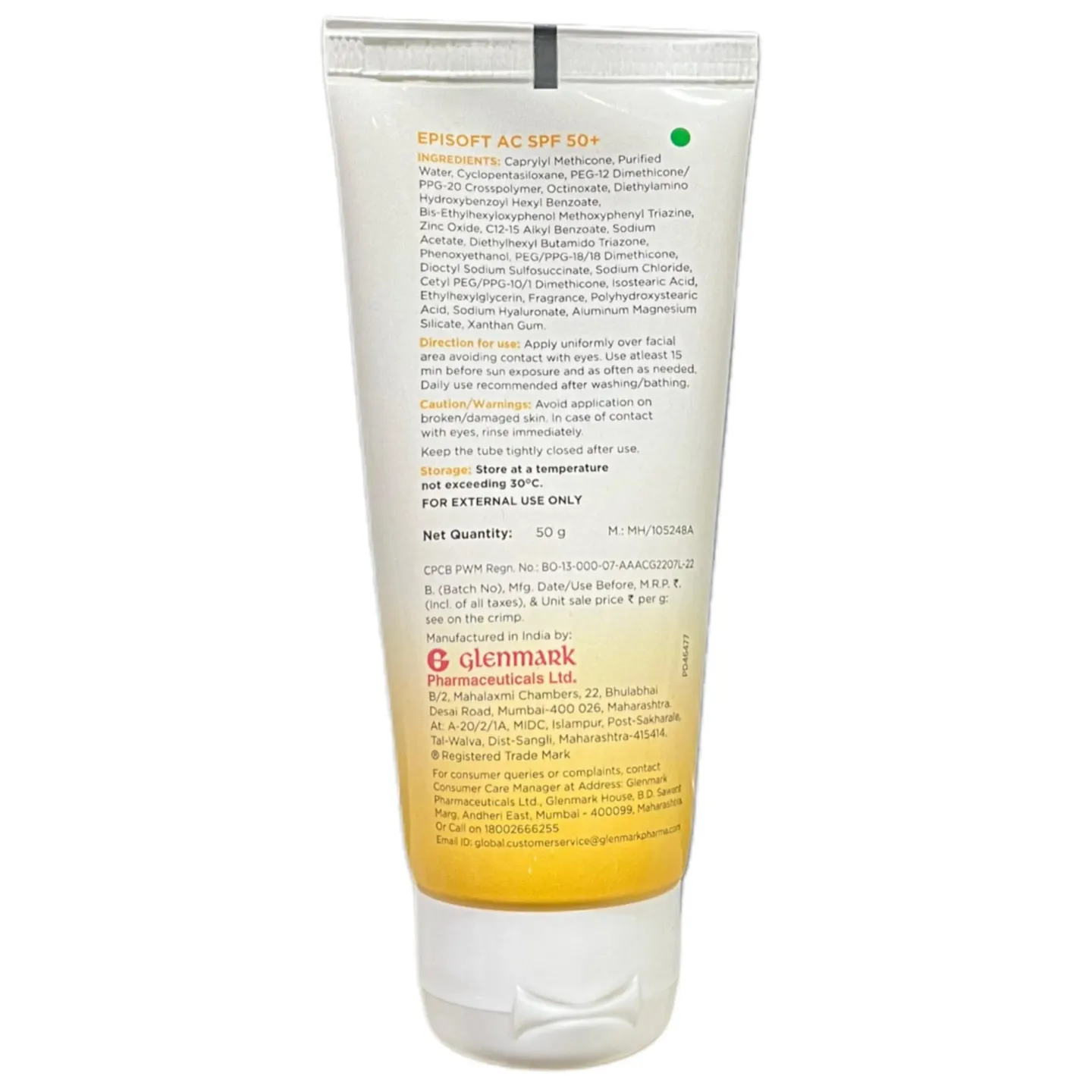 Episoft Ac Spf 50+ Sunscreen product image