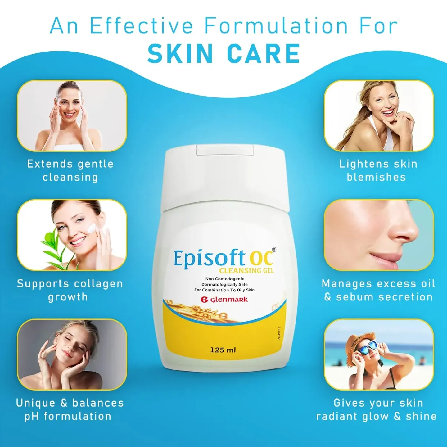 Episoft Oc Cleansing Gel 125ml product image