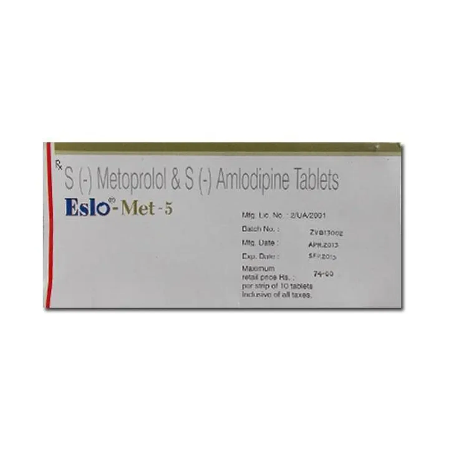 Eslo-met 5 Tablet product image