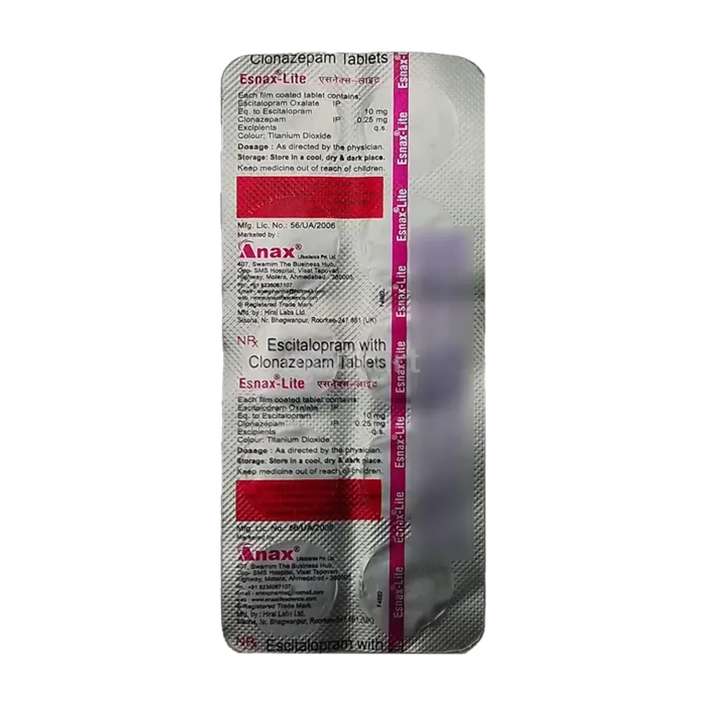 Esnax Lite Tablets product image