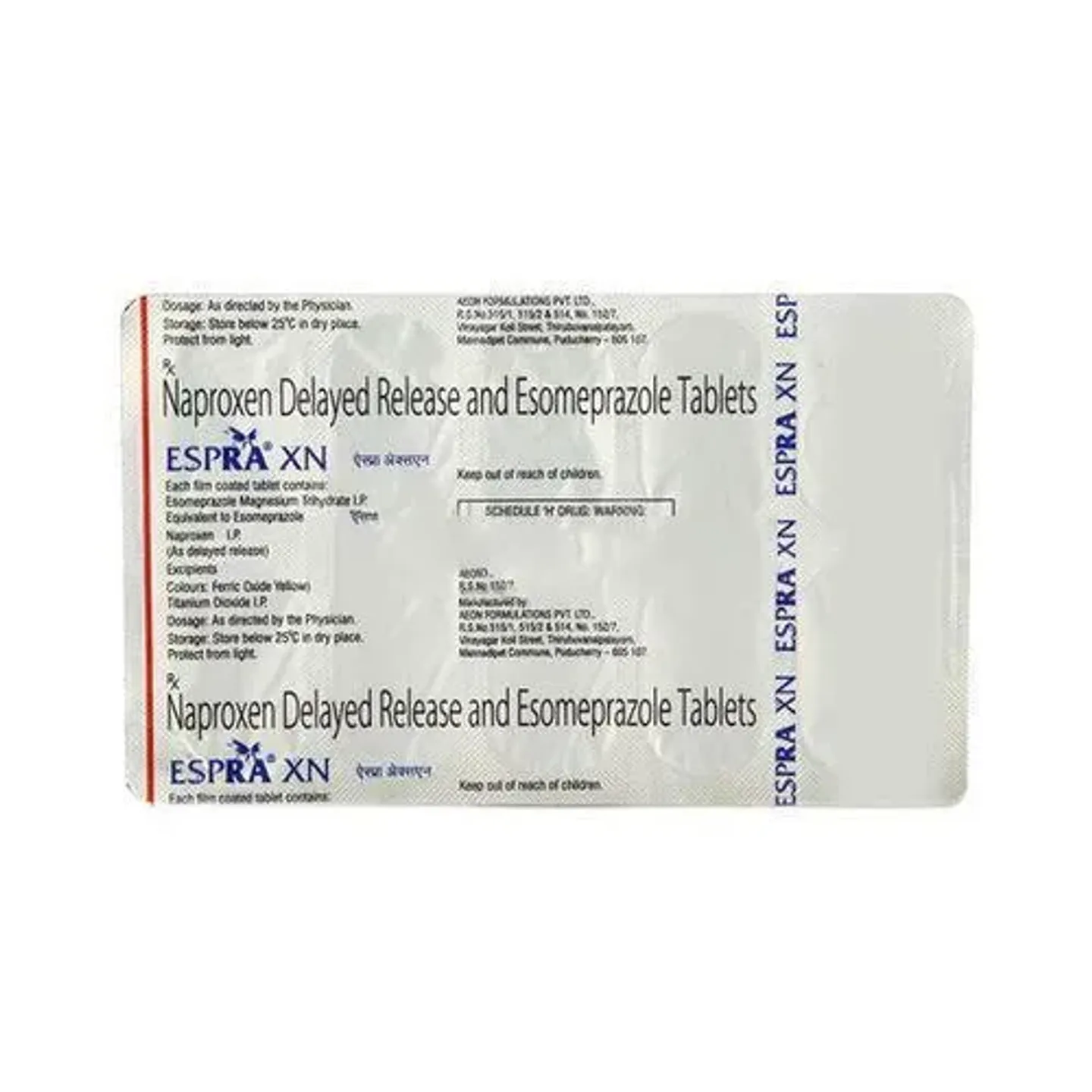 Espra Xn 375/20 Tablet product image