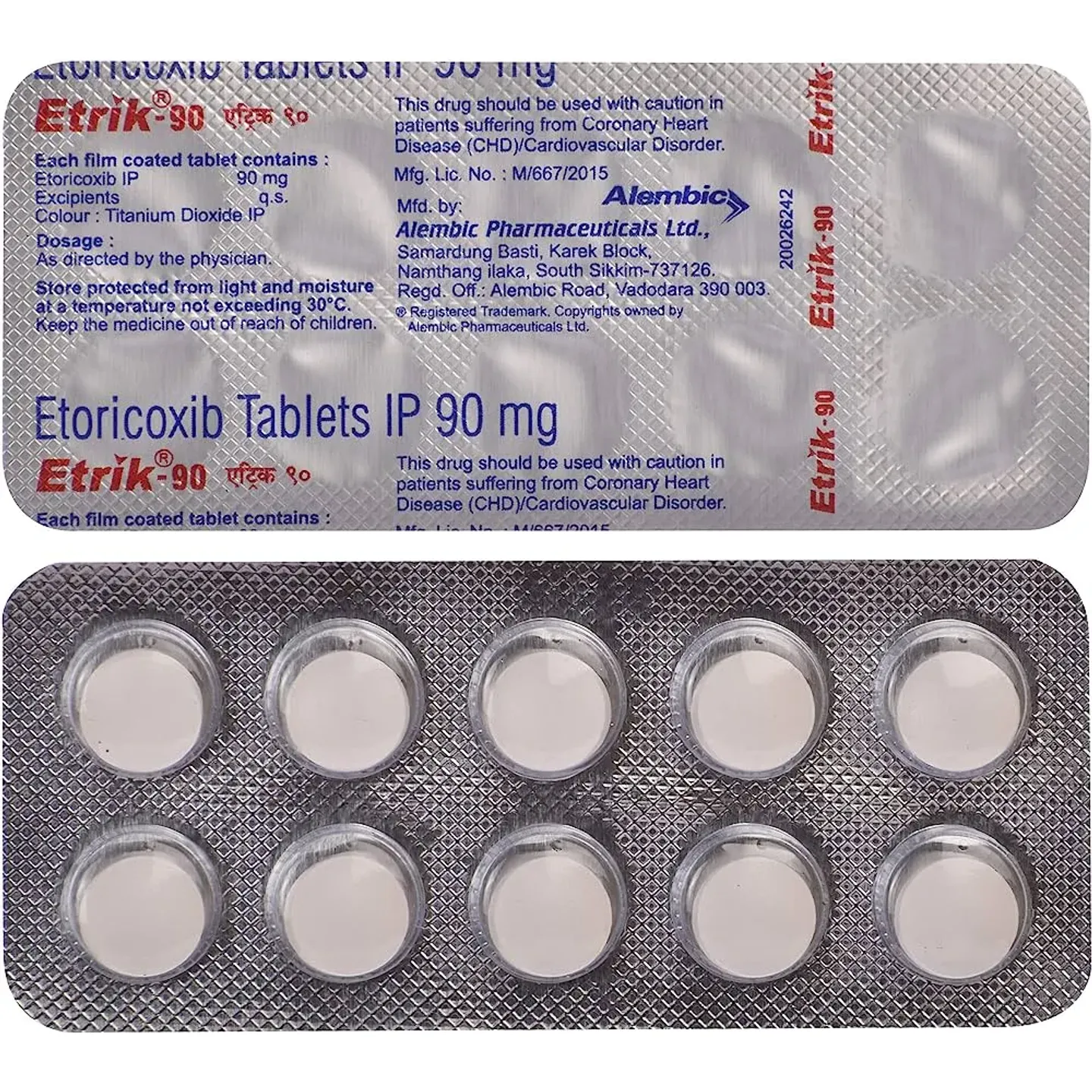 Etrik 90mg Tablet product image