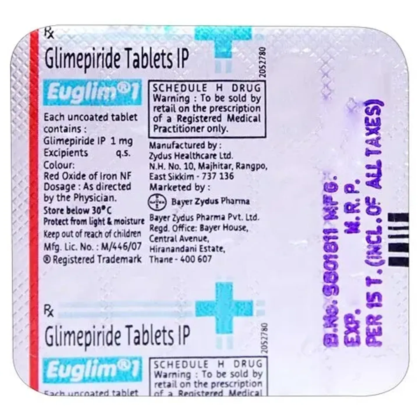 Euglim 1 Tablet product image