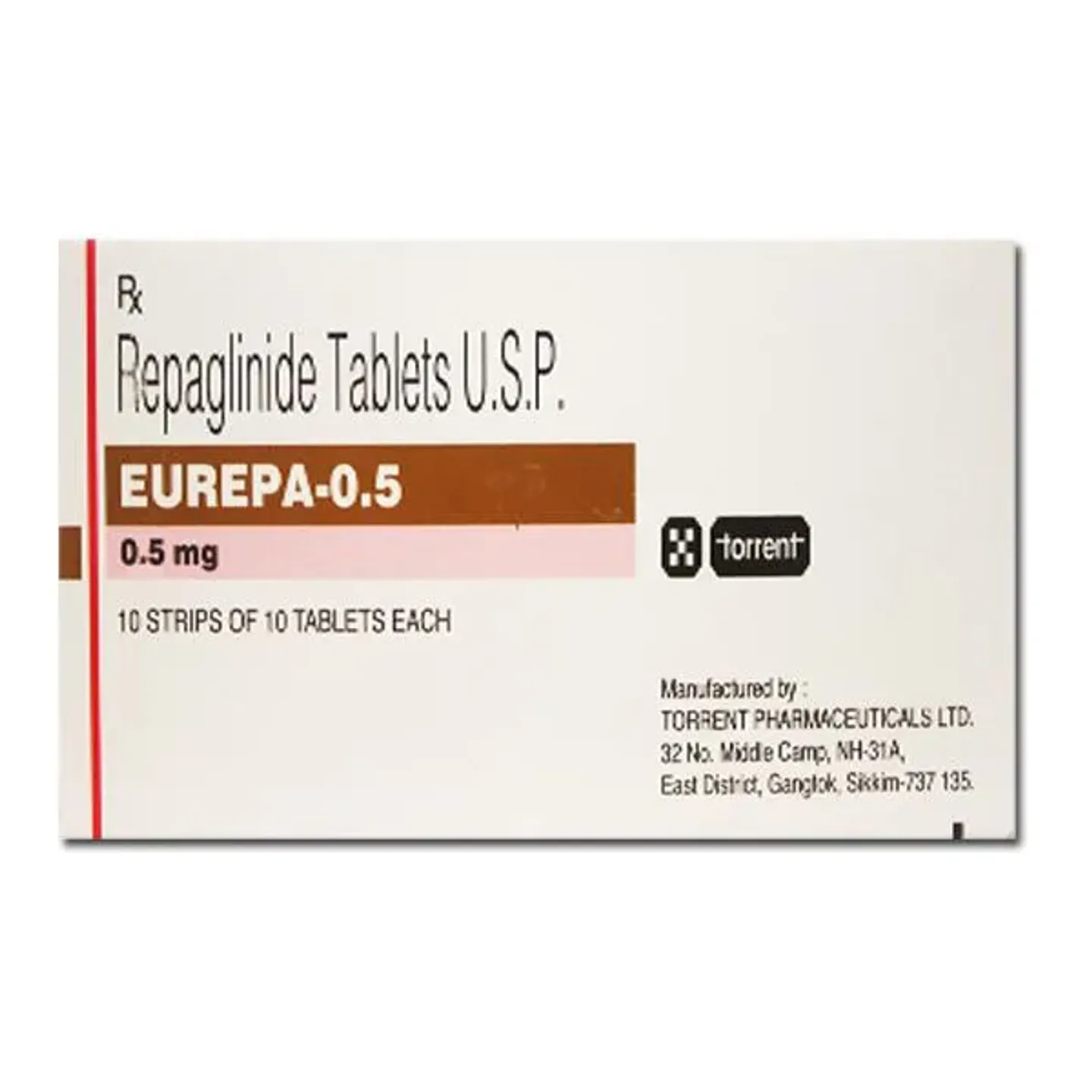 Eurepa 0.5 Tablet product image