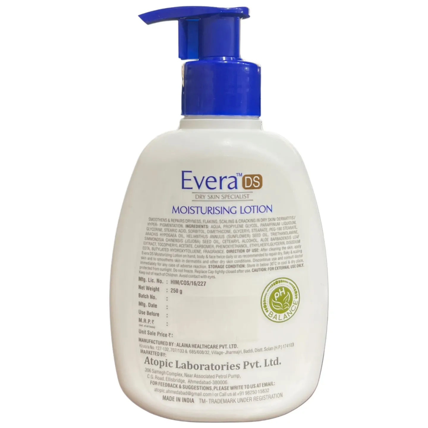 Evera Ds Moisturising Lotion product image