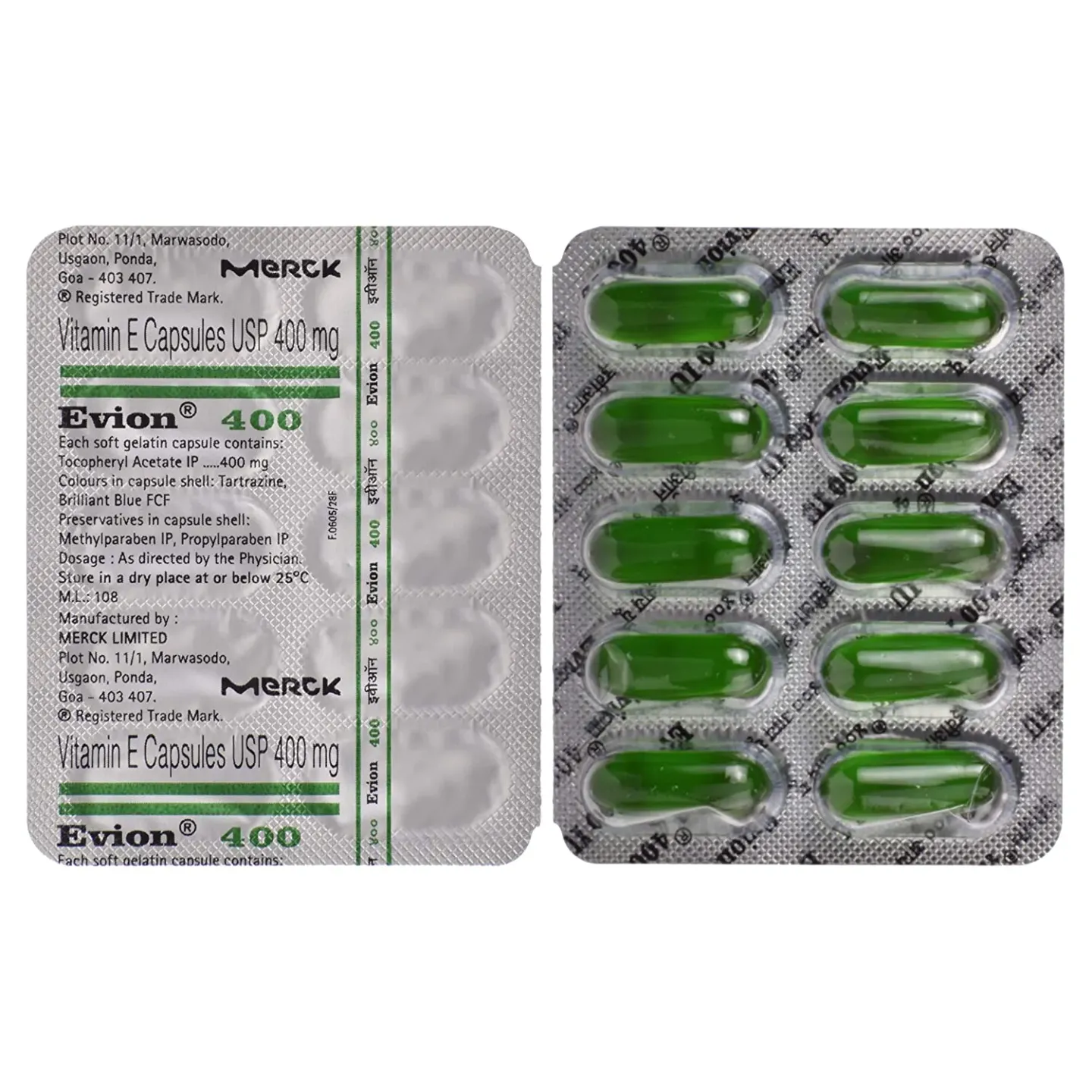 Evion 400 Capsule product image
