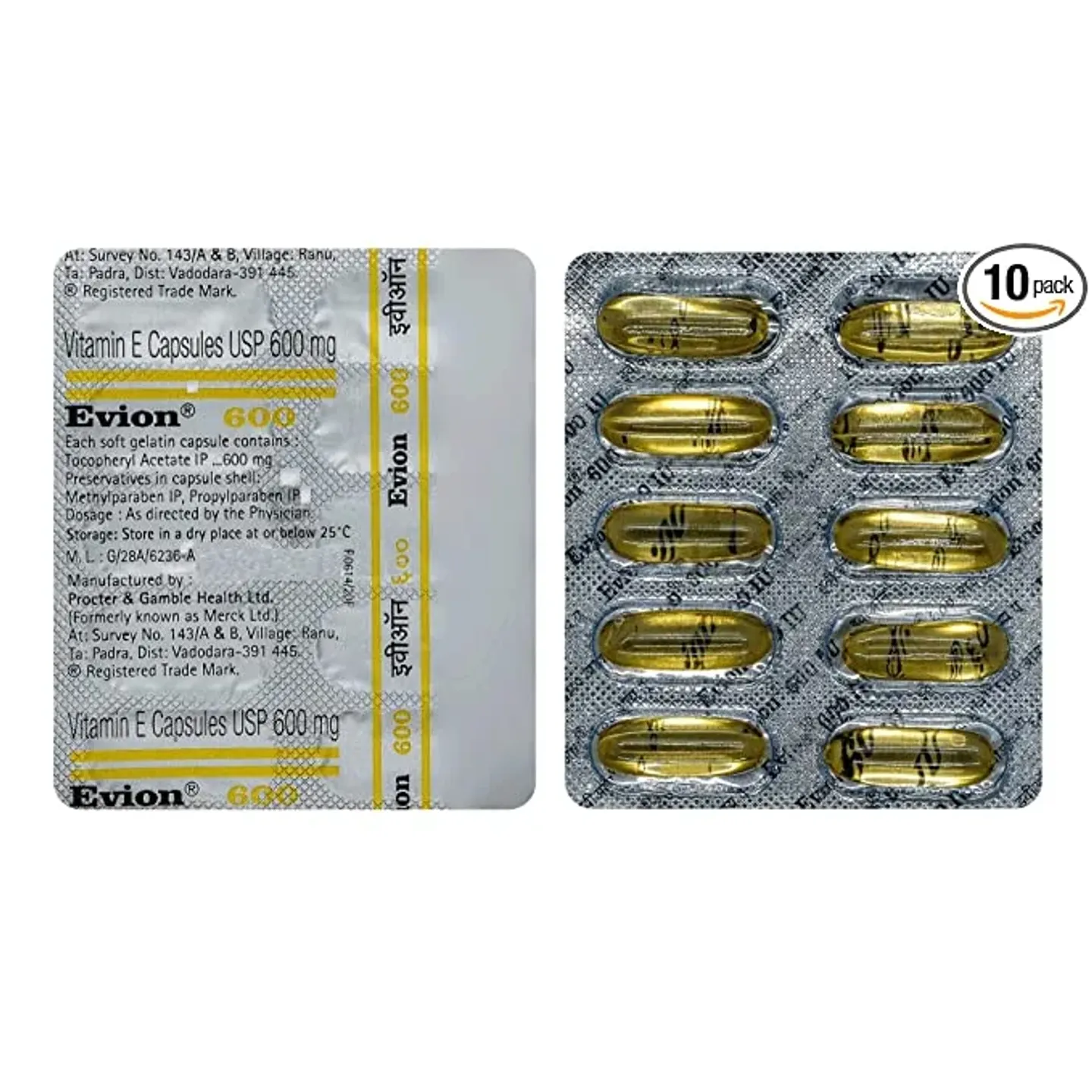 Evion 600 Capsule product image