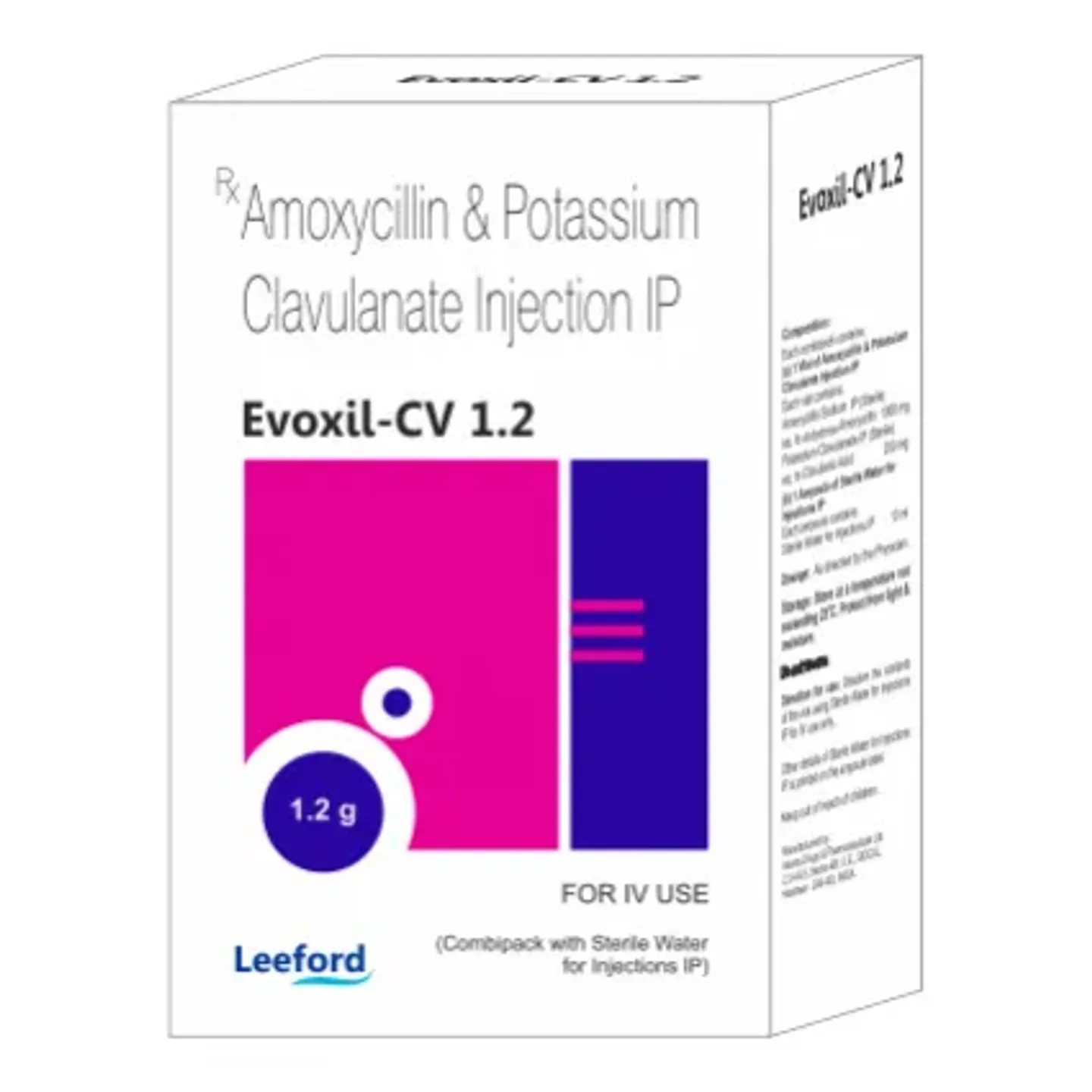 Evoxil Cv 1.2 Gm Injection 20ml product image