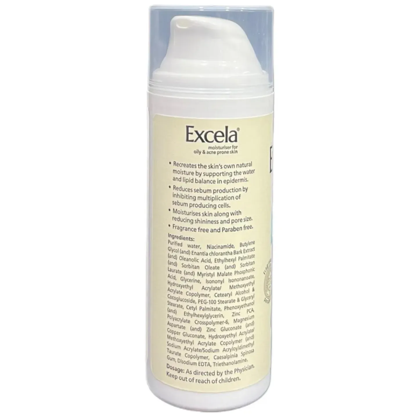 Excela Moisturiser For Oily & Acne Prone Skin product image