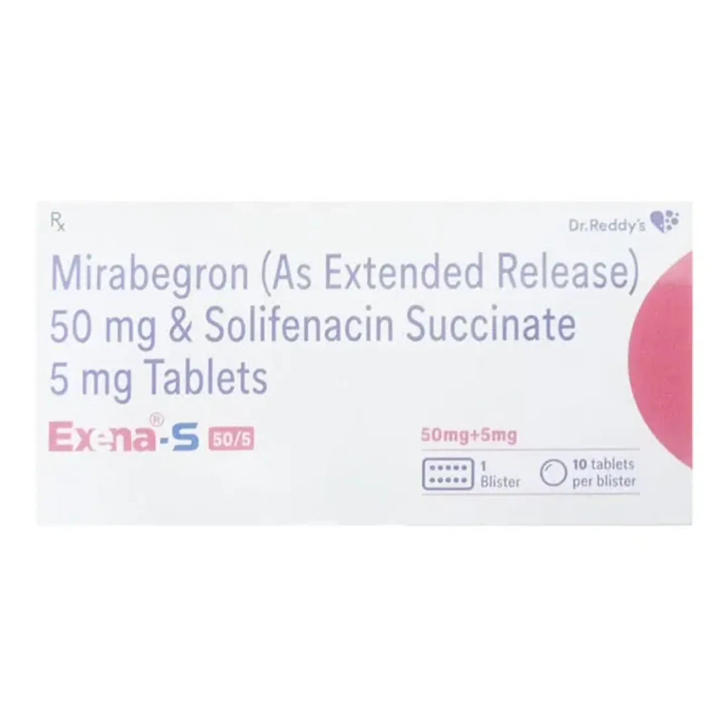 Exena S 50/5 Tablet product image