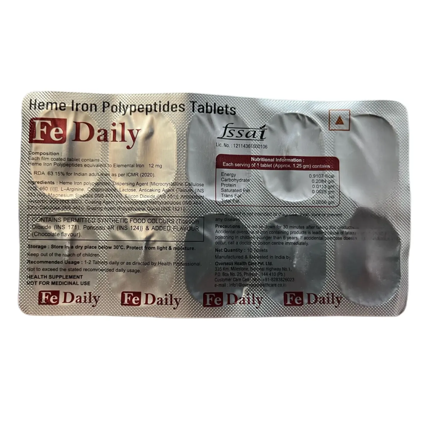 Fe Daily Tablet product image