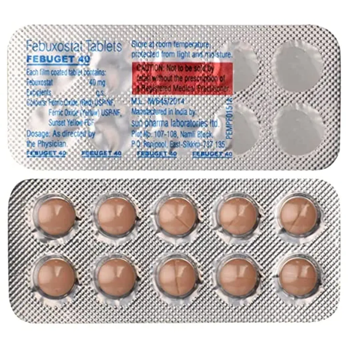 Febuget 40 Tablet product image