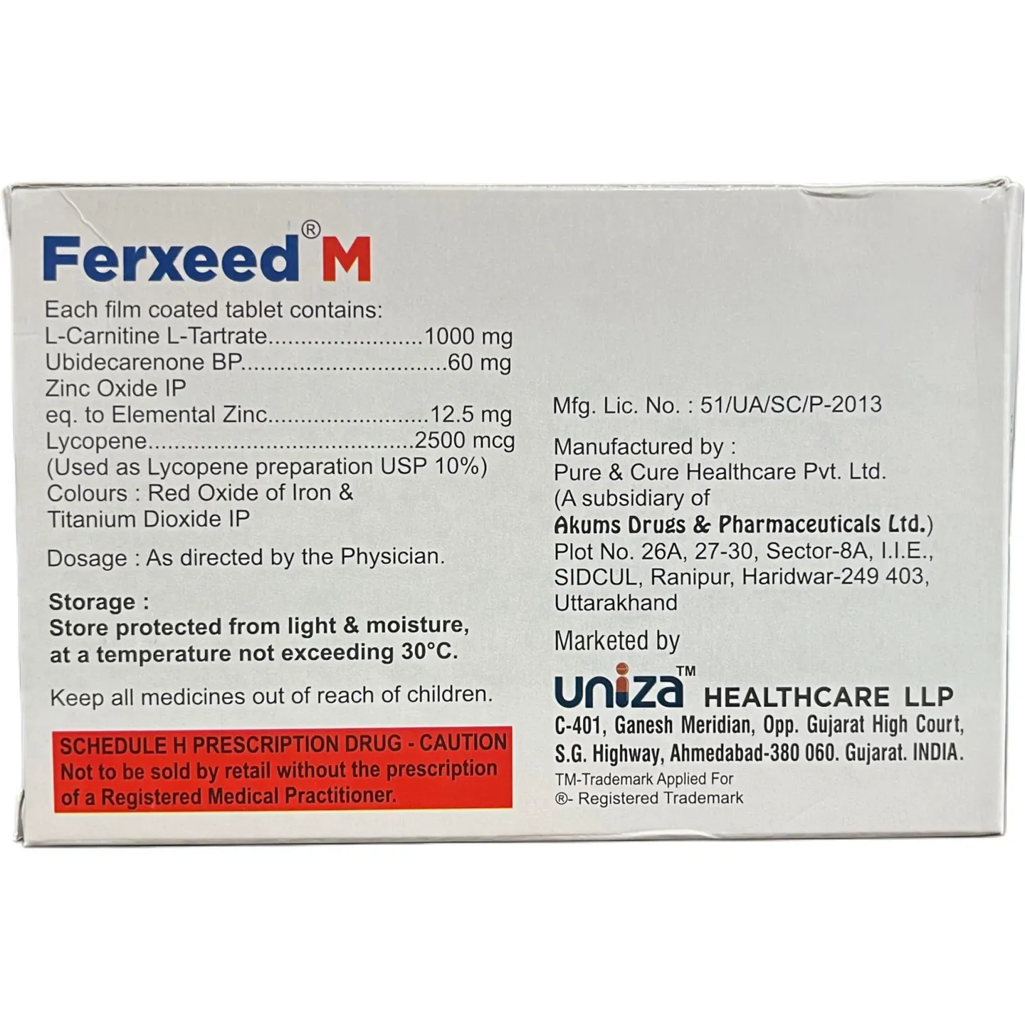 Ferxeed M Tablet product image