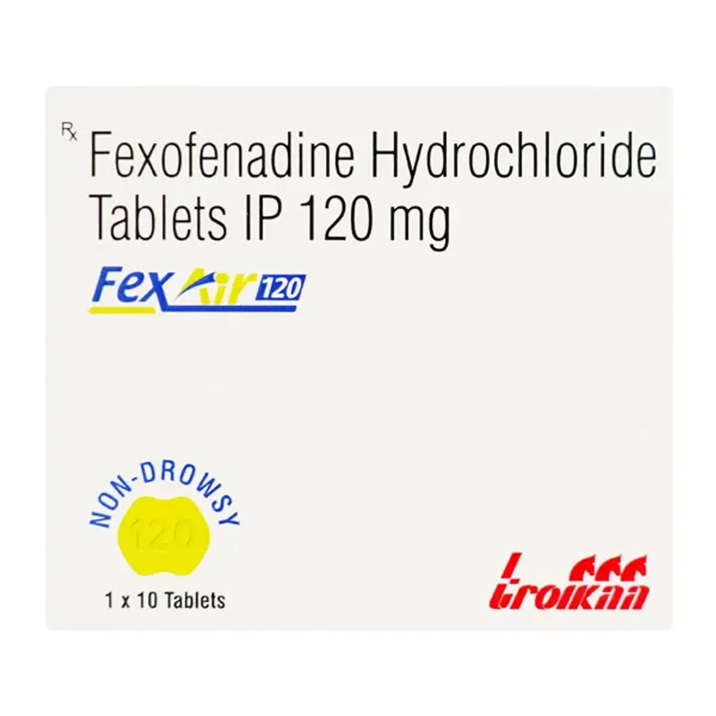 Fexair 120 Tablet product image