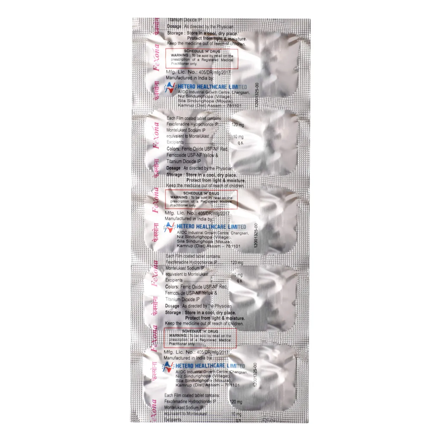 Fexona Tablet product image