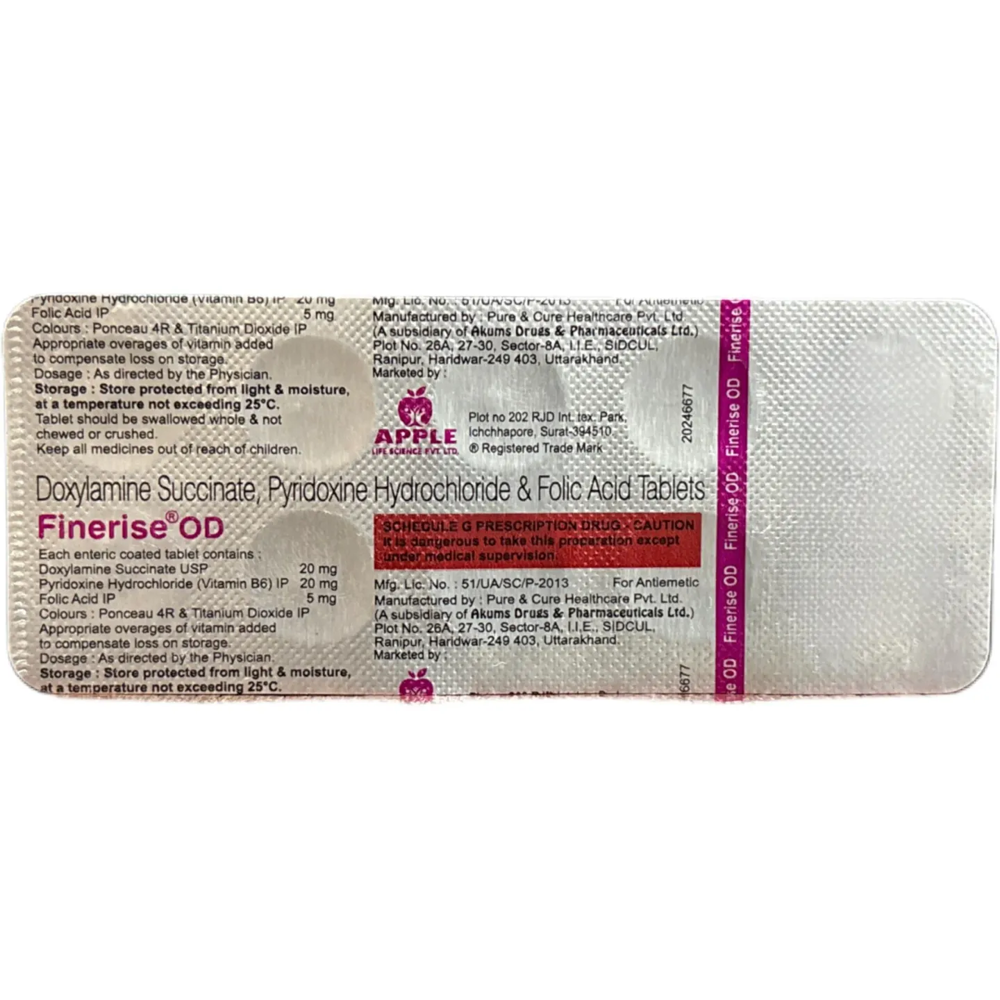 Finerise Od Tablet product image