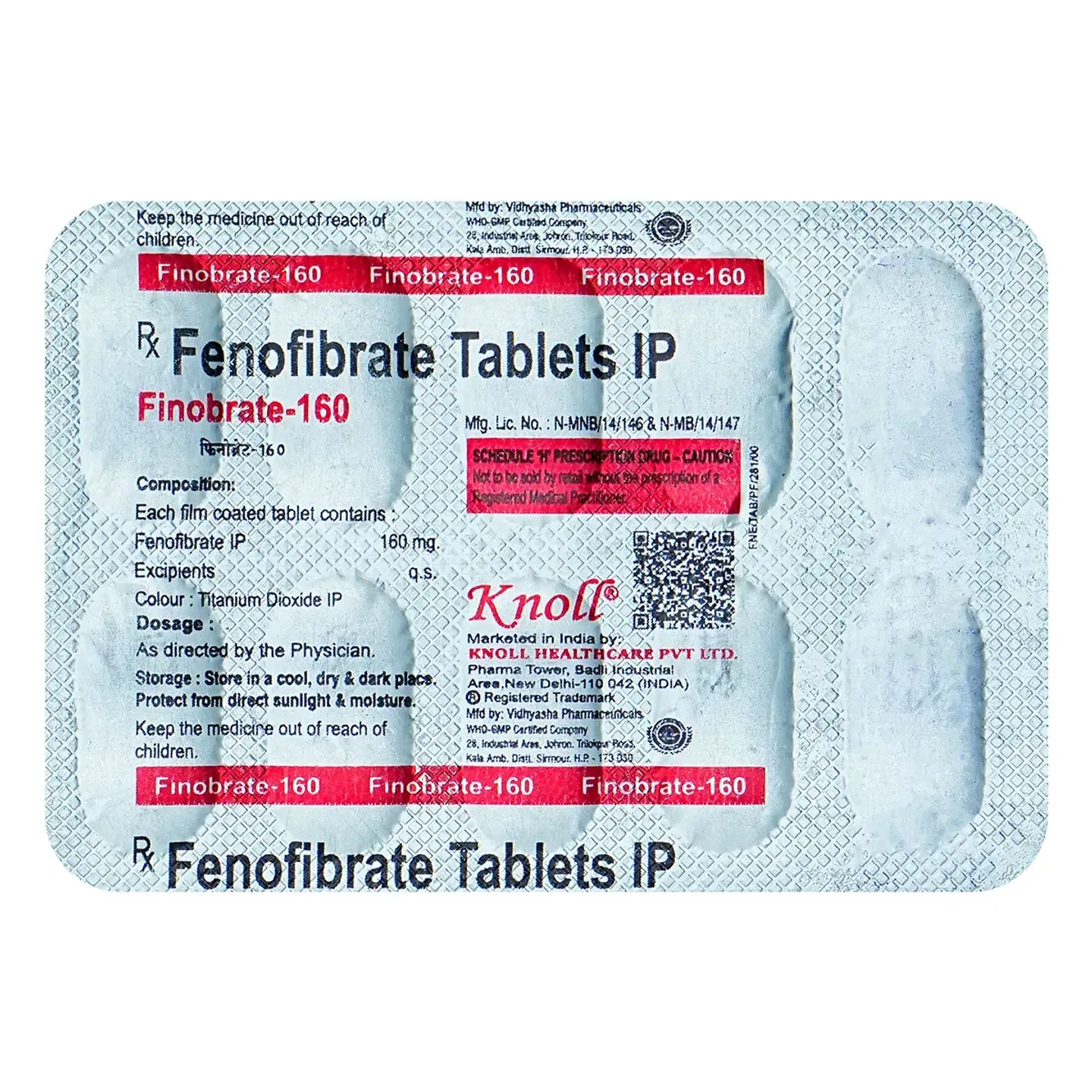 Finobrate 160 Tablet product image