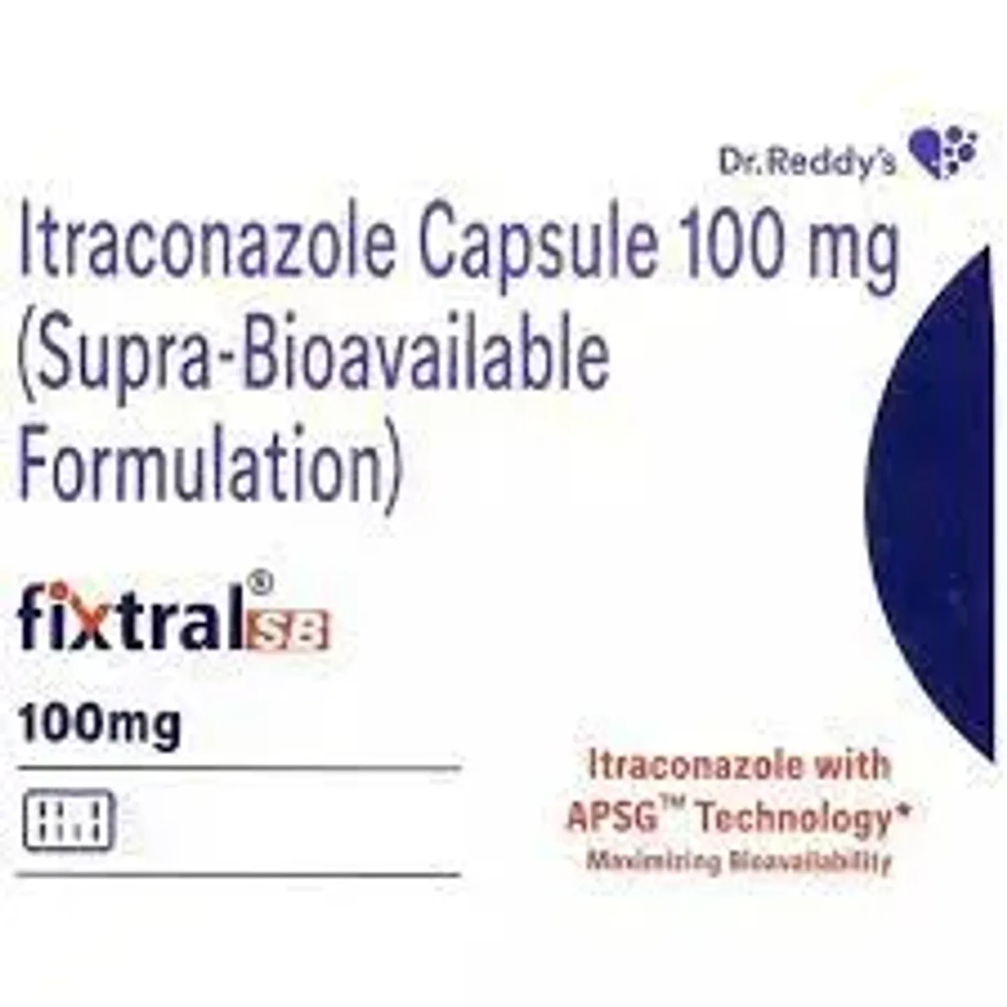 Fixtral Sb 100mg Capsule product image