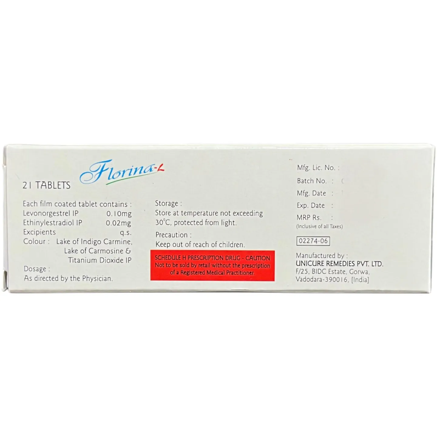 Florina L Tablet product image