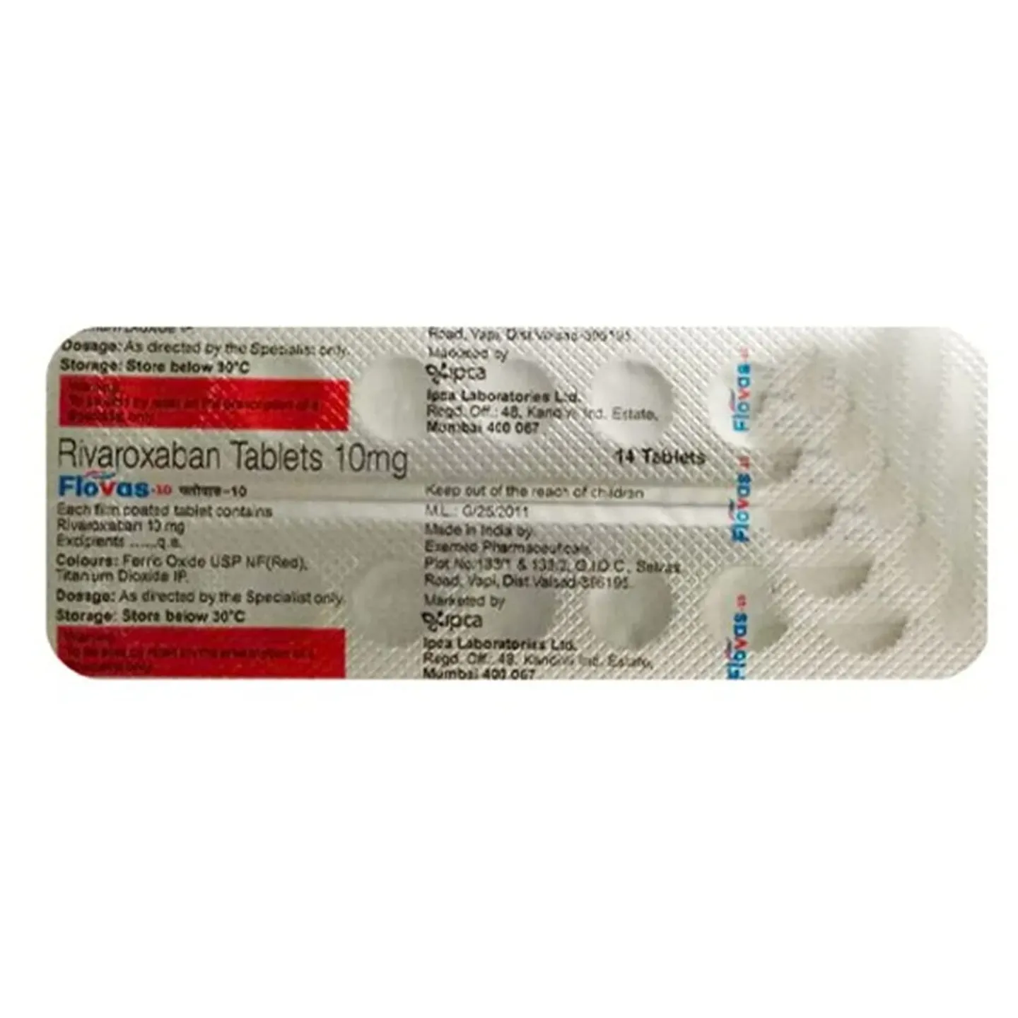 Flovas 10 Tablet product image