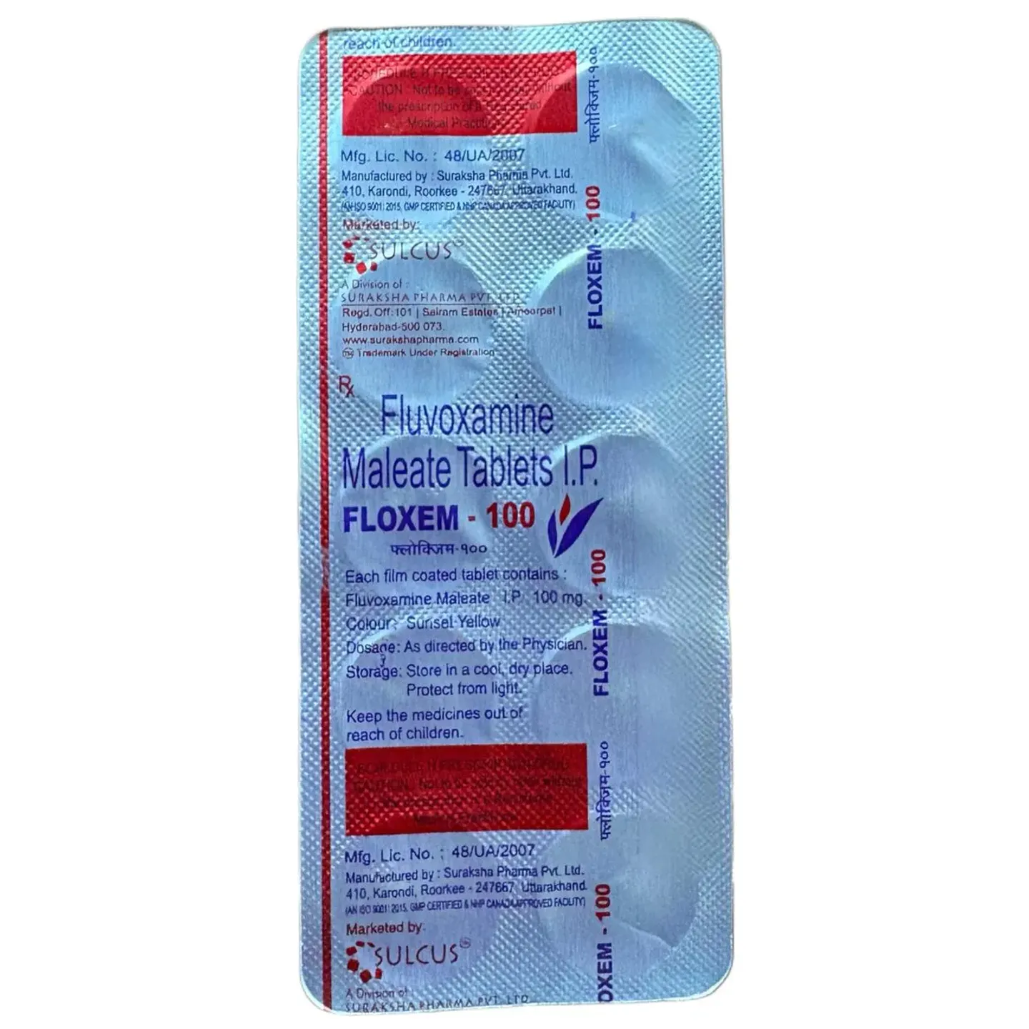 Floxem 100mg Tablet product image