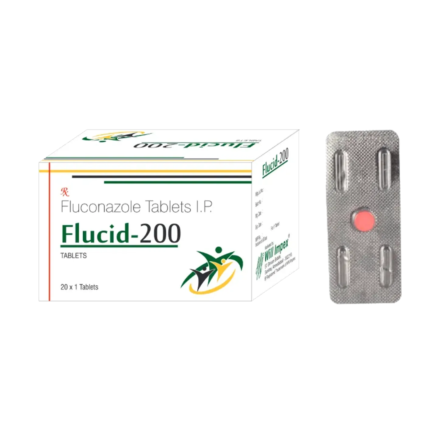 Flucid 200 Tablet product image