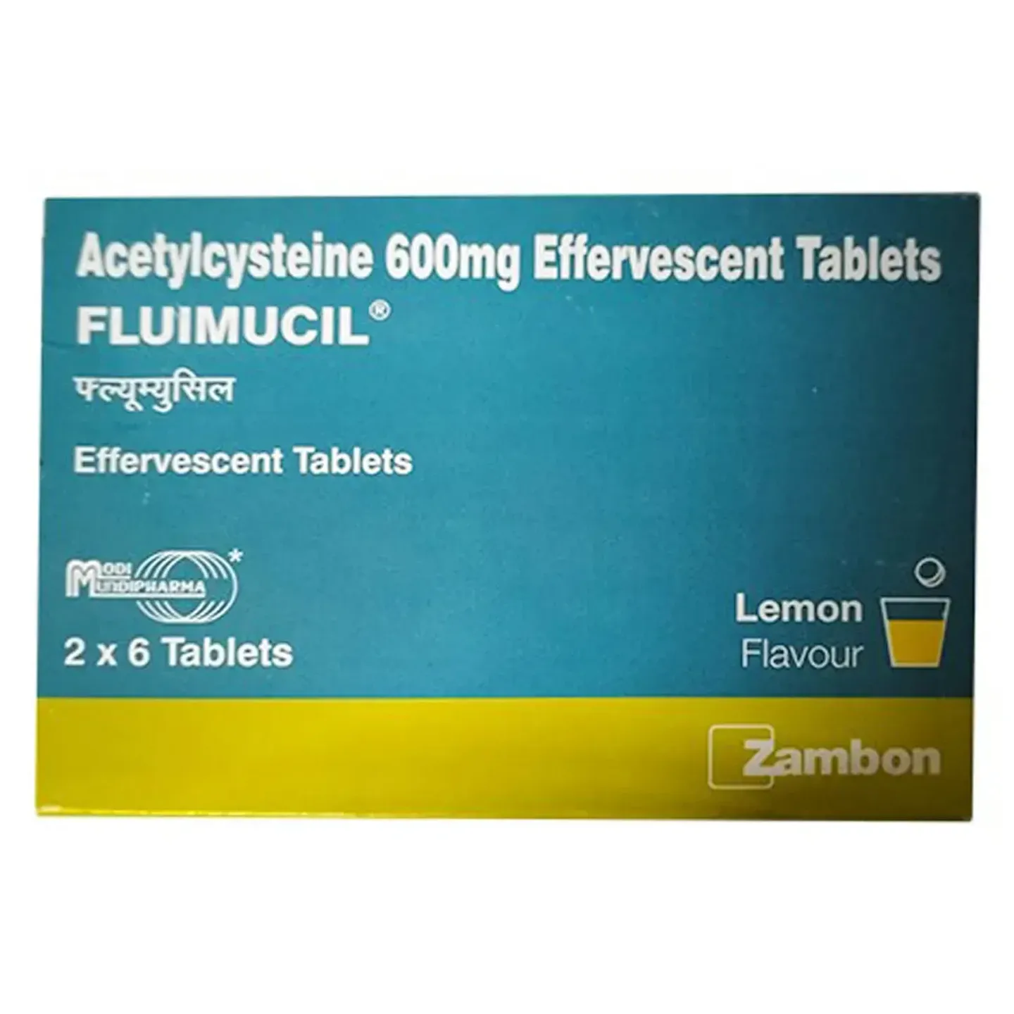 Fluimucil 600mg Tablet product image