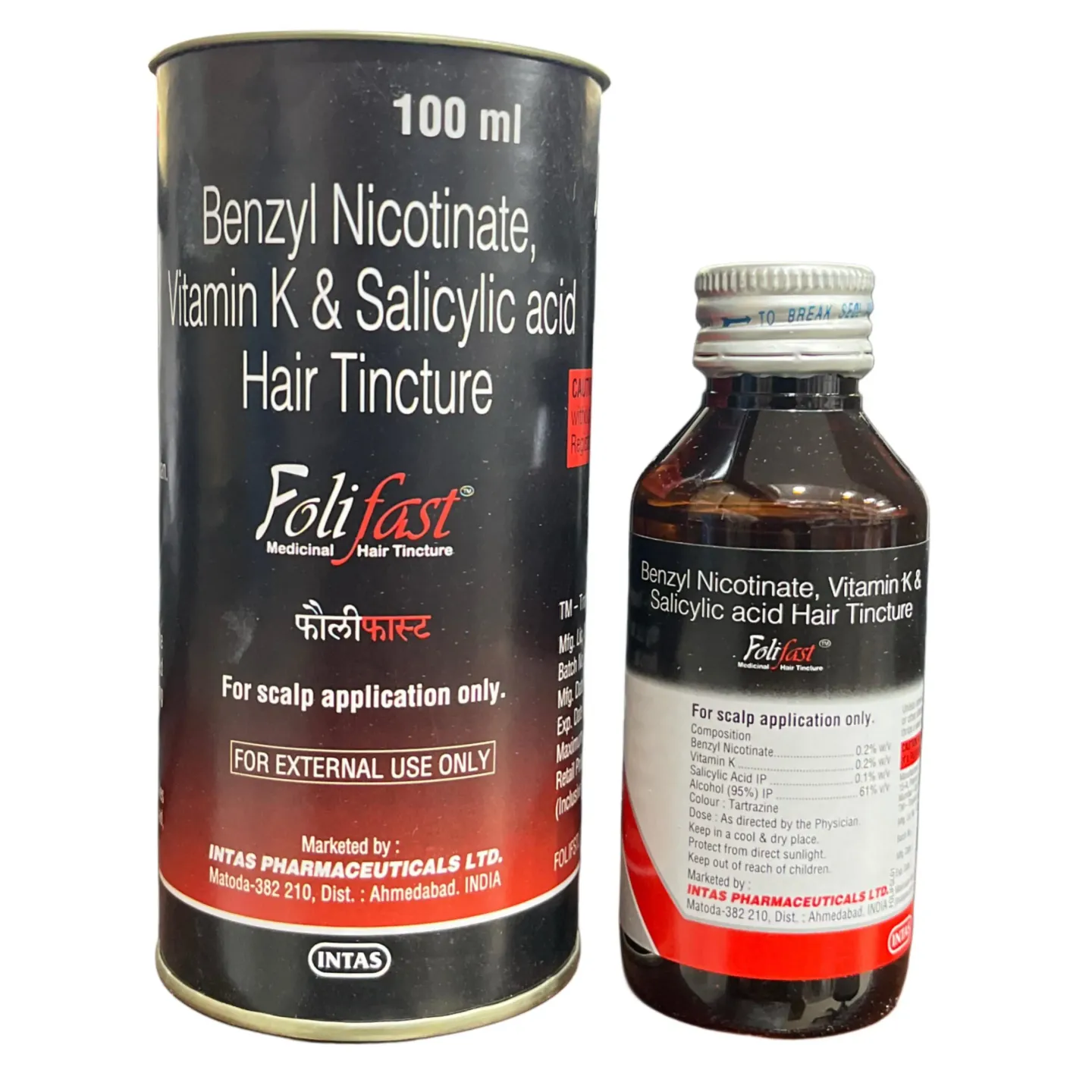 Folifast Hair Tincture 100ml product image
