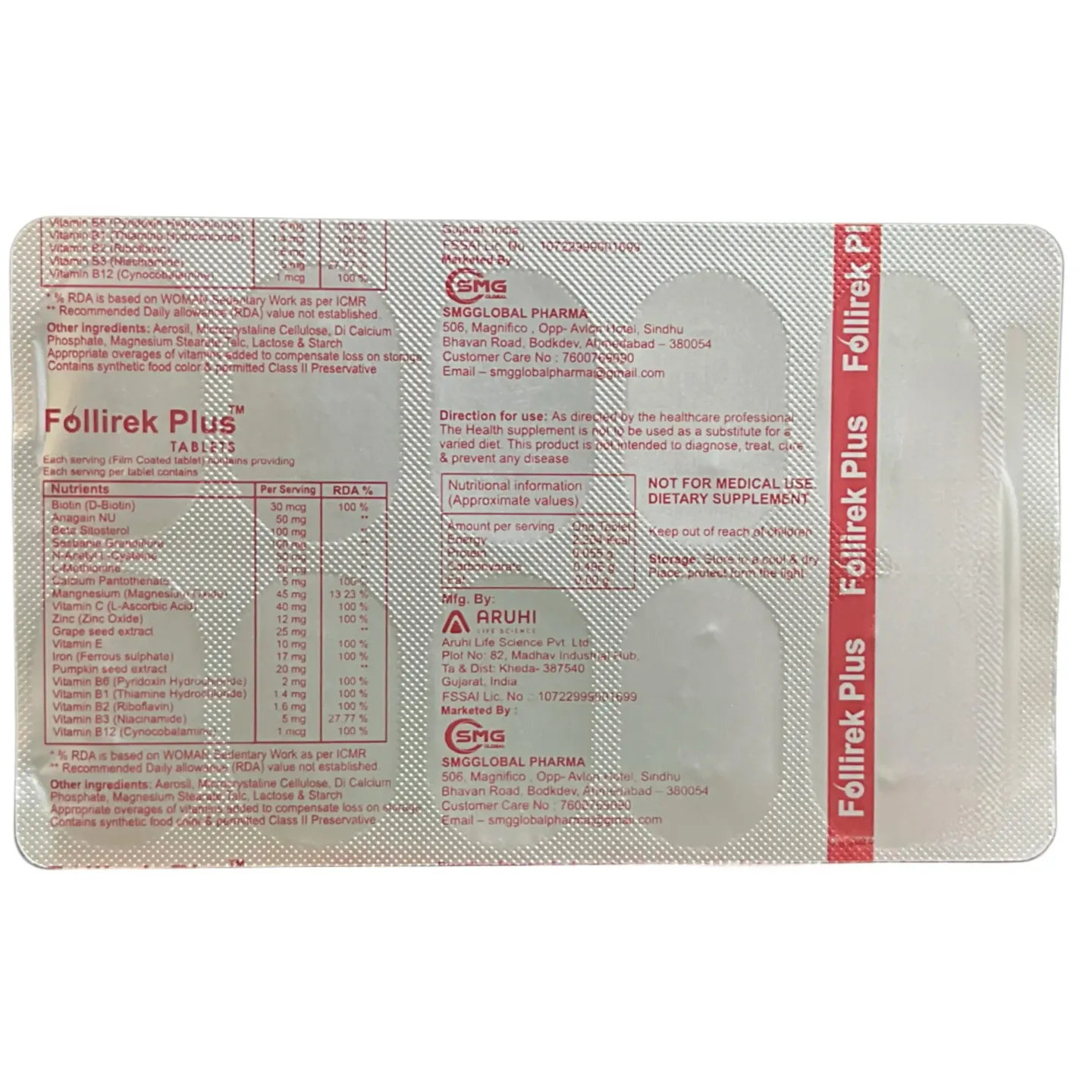 Follirek Plus Tablet product image