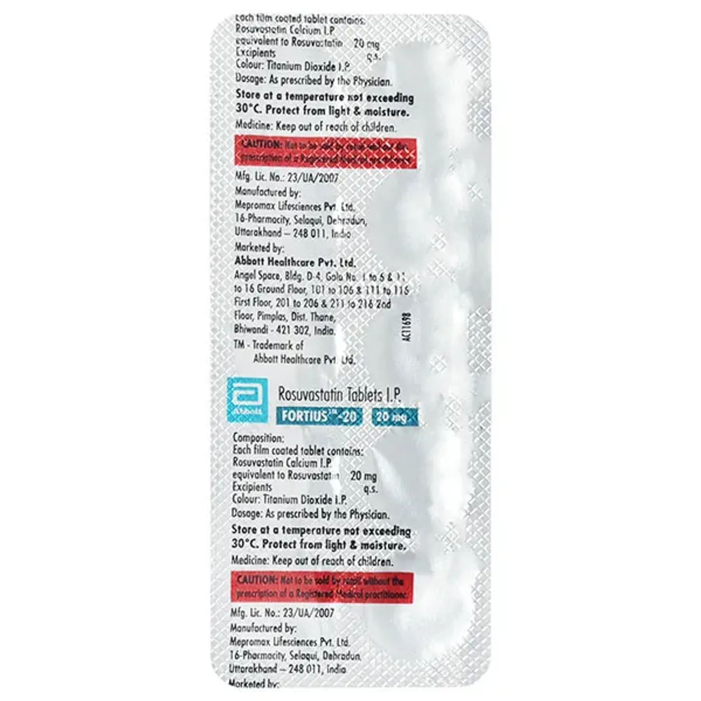 Fortius 20 Tablet product image