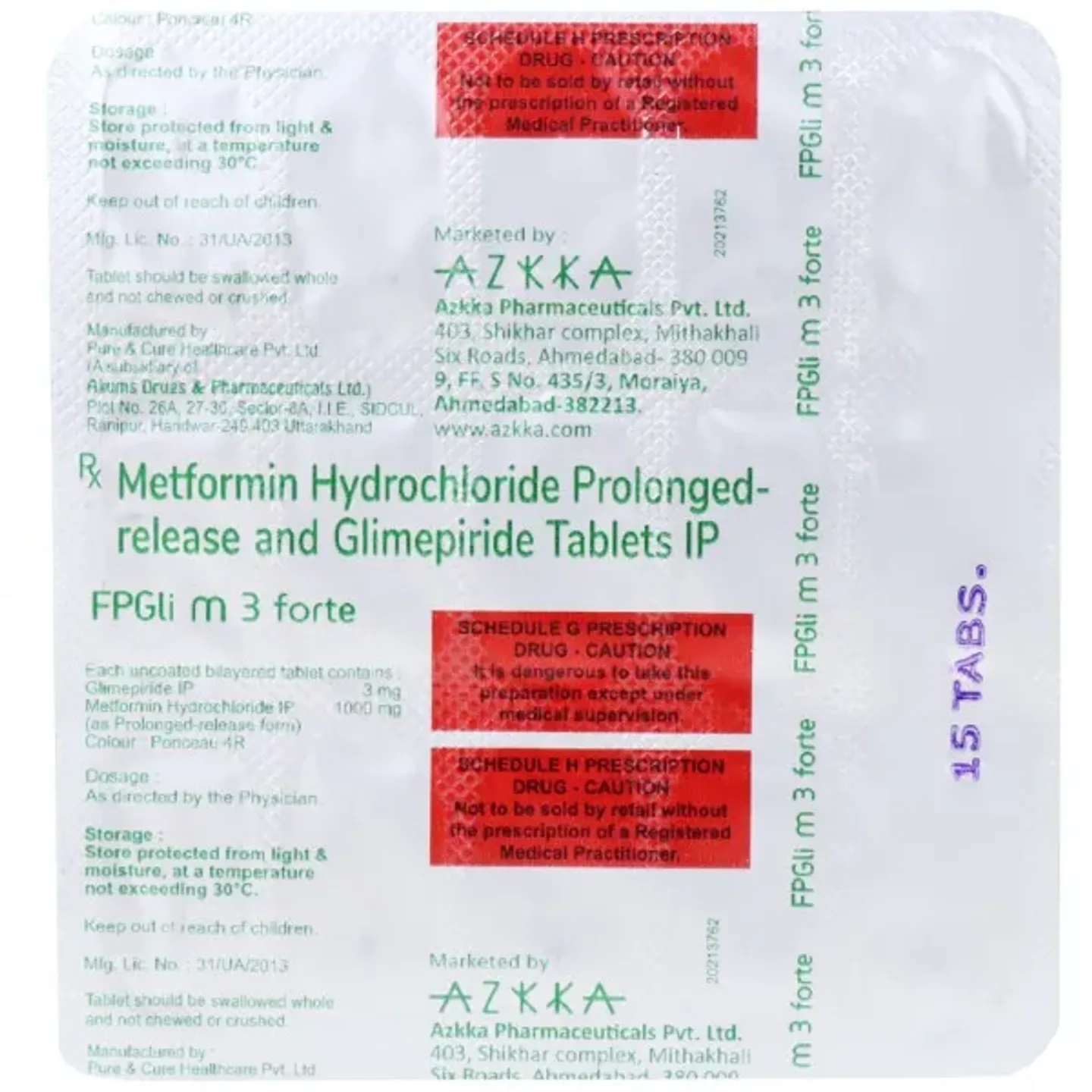 Fpgli M3 Forte Tablet product image