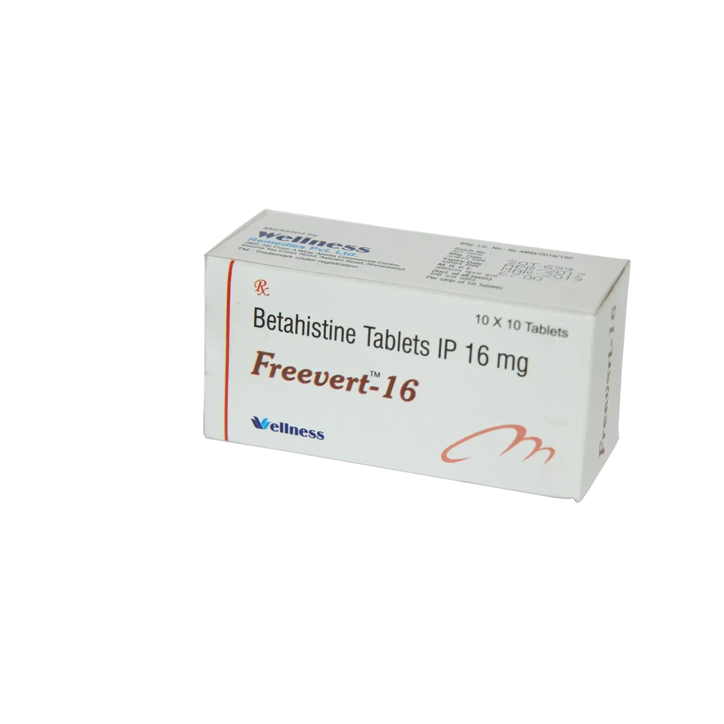 Freevert 16 Tablet product image