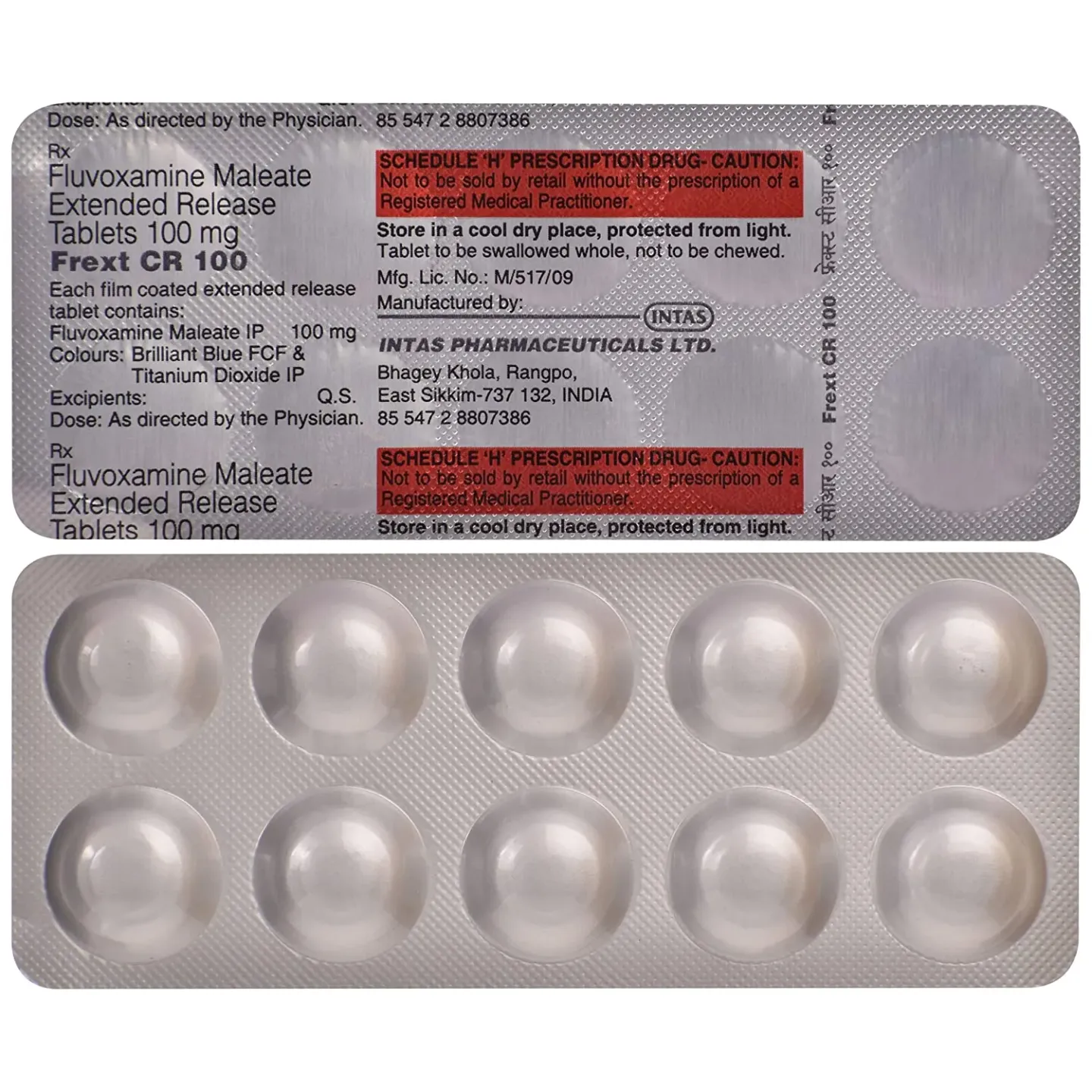 Frext Cr 100 Tablet product image