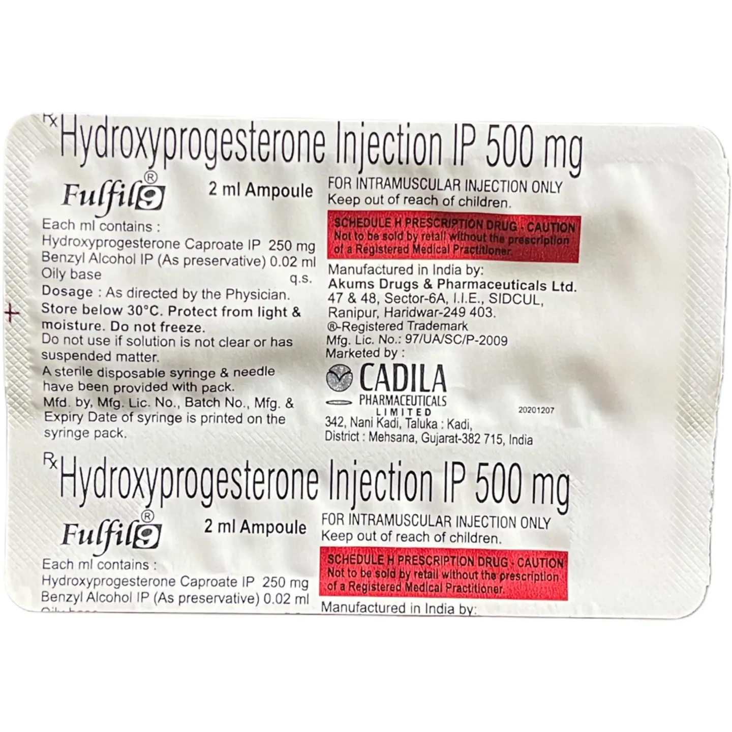 Fulfil 9 Injection 2ml product image