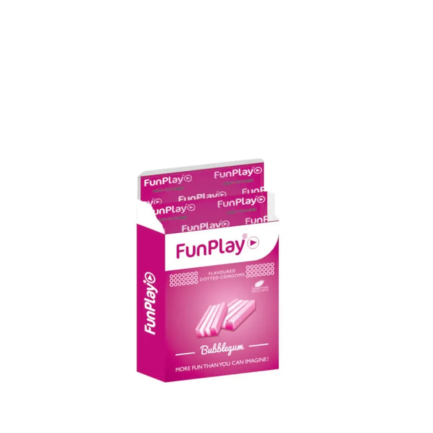 Funplay Bubblegum Dotted Condom 3 Pcs product image