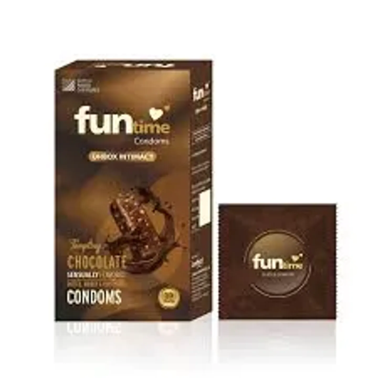 Funtime Condom Chocolate 10pcs product image