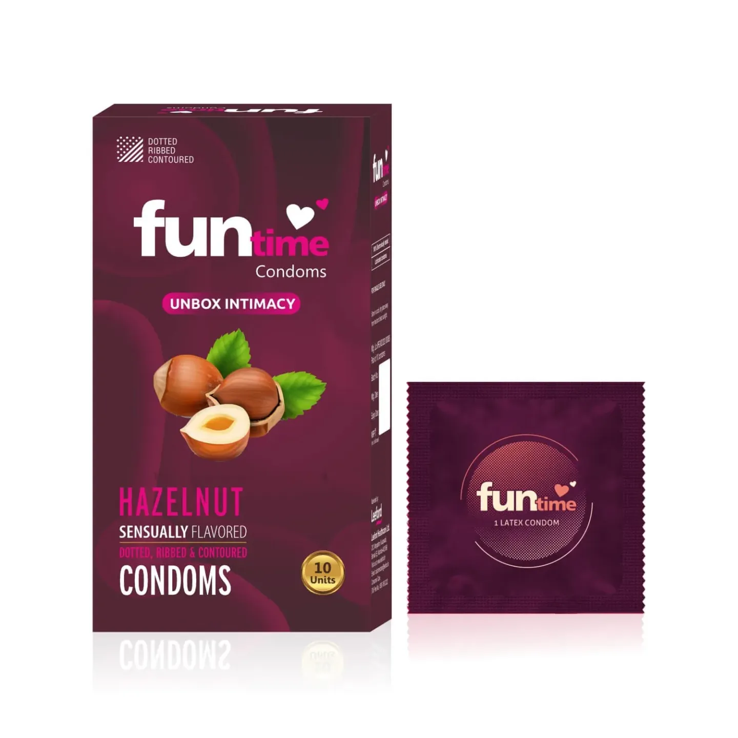 Funtime Condom Hazelnut 10pcs product image